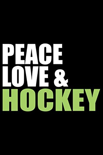 Hockey Journal Notebook - Perfect Gift for Hockey Lovers | Hockey Player Diary, Game Notes & Training Log | Great for Fans, Players & Coaches