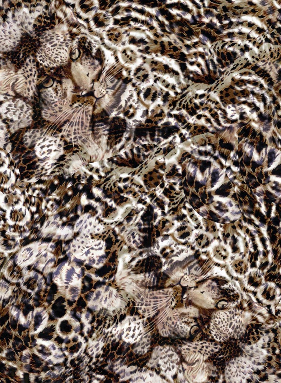Luxury Brown Leopard Print Modal Silk Scarf - Soft & Elegant Fashion Accessory for Women, Perfect for Parties, Weddings & Everyday Style