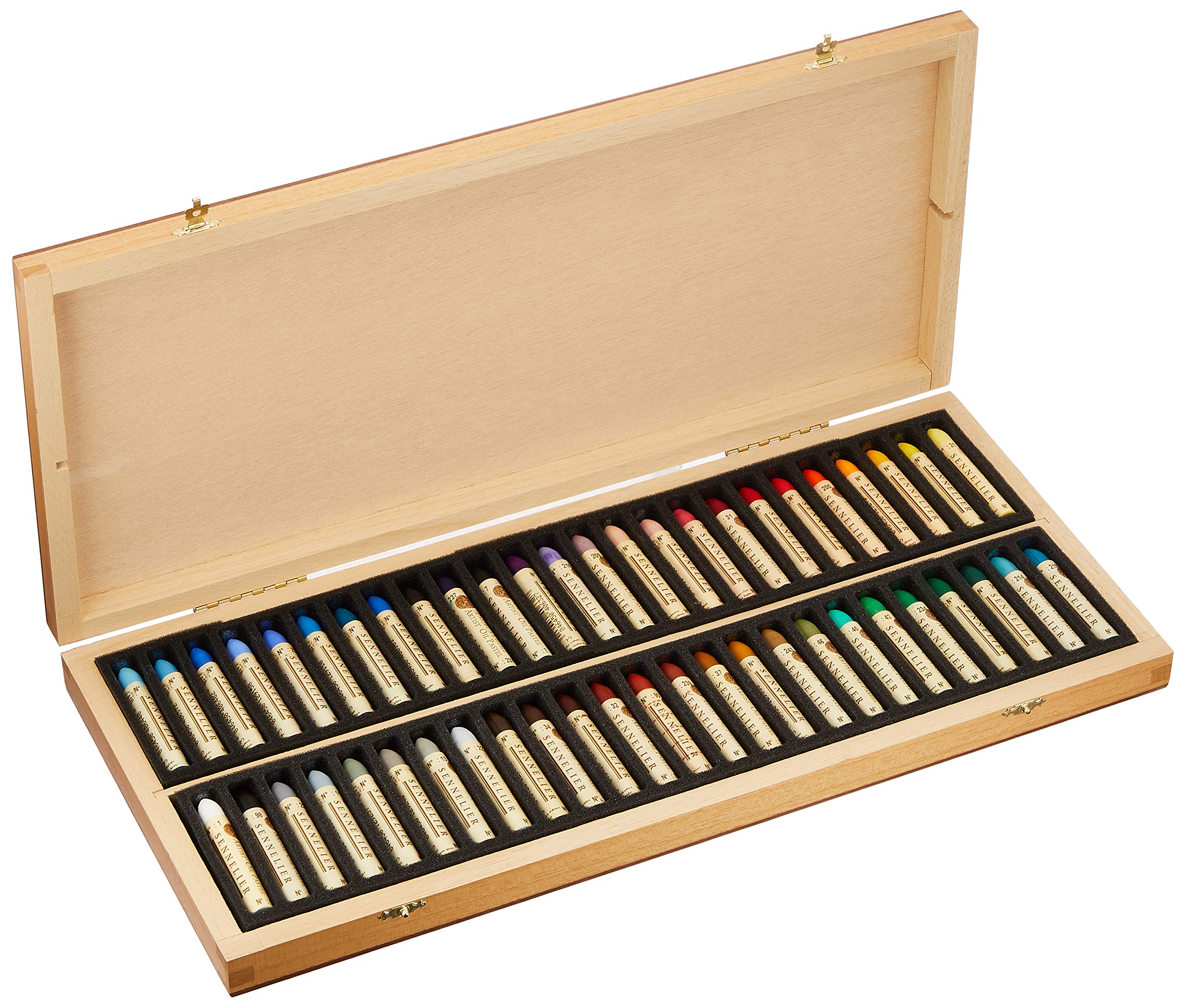 Sennelier Picasso Oil Pastel Set - 50 Vibrant Colors for Professional Artists | Perfect for Sketching, Drawing & Mixed Media Art Projects