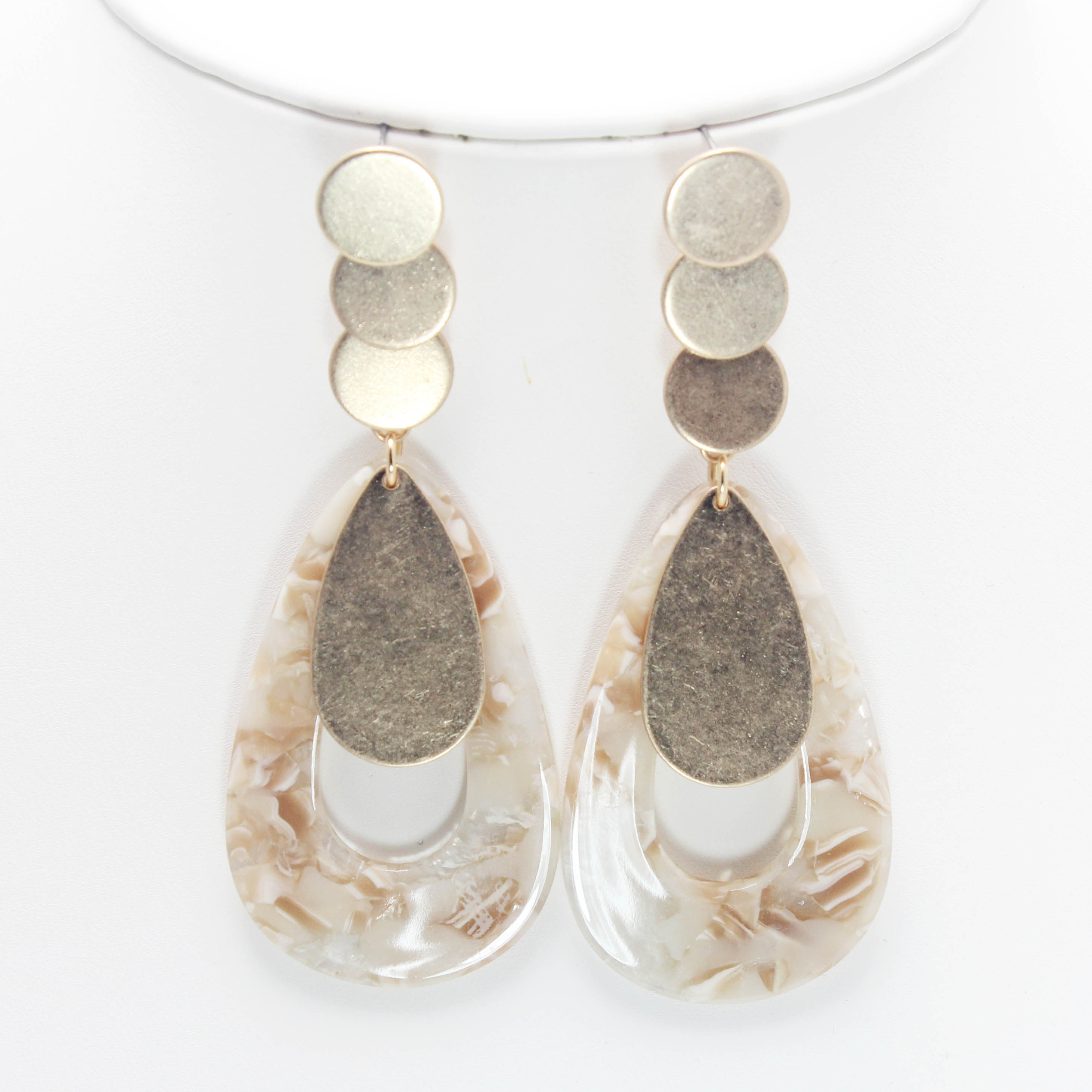 Stylish Gold Hoop Earrings for Women - Trendy Dangle Drop Earrings for Everyday Wear & Special Occasions