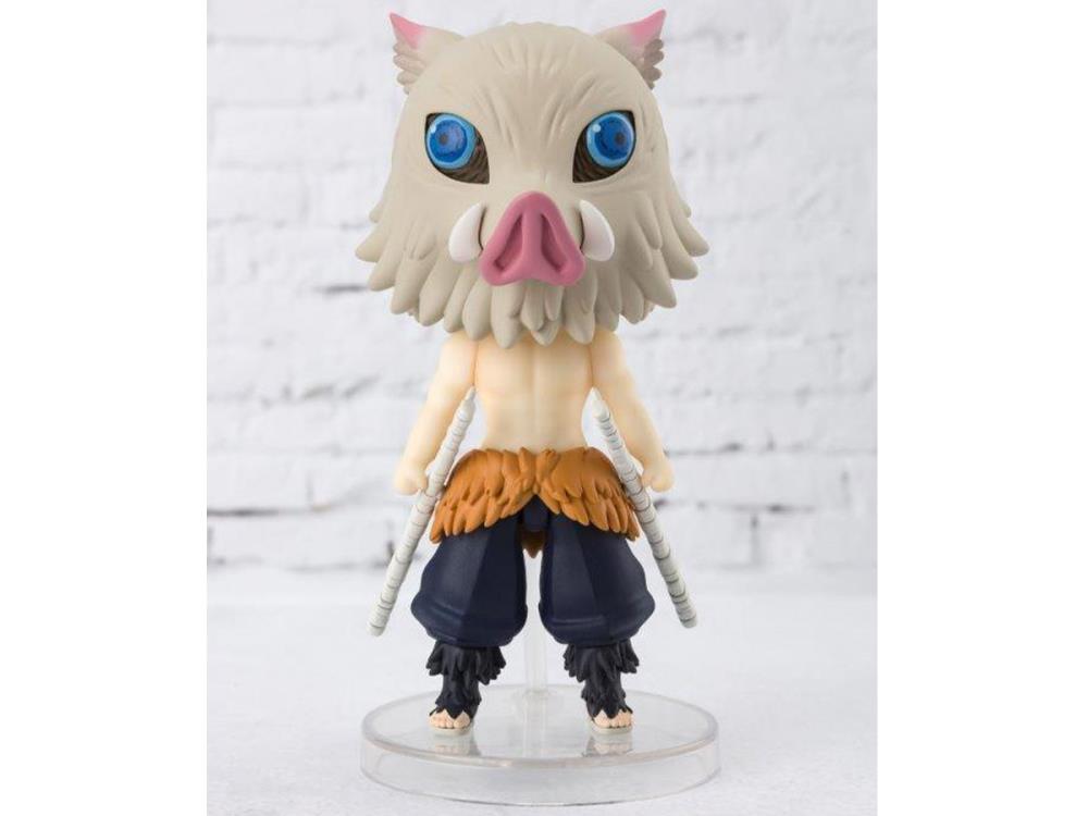 Bandai Figuarts Mini #019 Demon Slayer Kimetsu no Yaiba Hashibira Inosuke Action Figure - Anime Collectible for Fans & Display