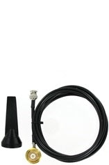 Ultra High Frequency 3dB Phantom Surface Mount Antenna Kit with 9ft Cable - Perfect for Wireless Communication, IoT Devices, and Signal Boosting Applications