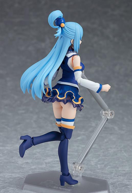 Figma #399 Aqua from Konosuba Anime Figure - Collectible Action Figure for Anime Fans, Perfect for Display & Cosplay Scenes