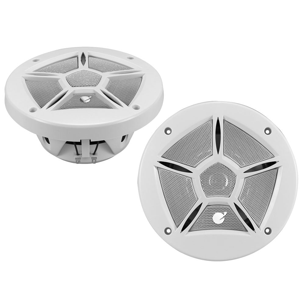 Planet Audio PM65W 6.5-Inch 2-Way Marine Speakers - Waterproof, UV Resistant, High Power for Boats, ATVs, UTVs (Perfect for Outdoor Adventures & Water Sports)
