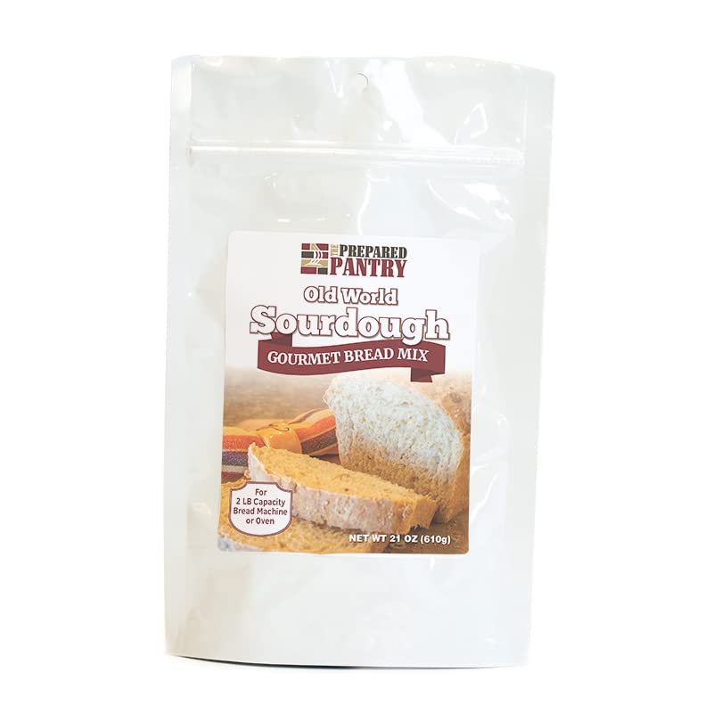 Old World Sourdough Bread Mix for Bread Machine or Oven - Easy Homemade Artisan Loaf - Perfect for Family Dinners & Holiday Baking