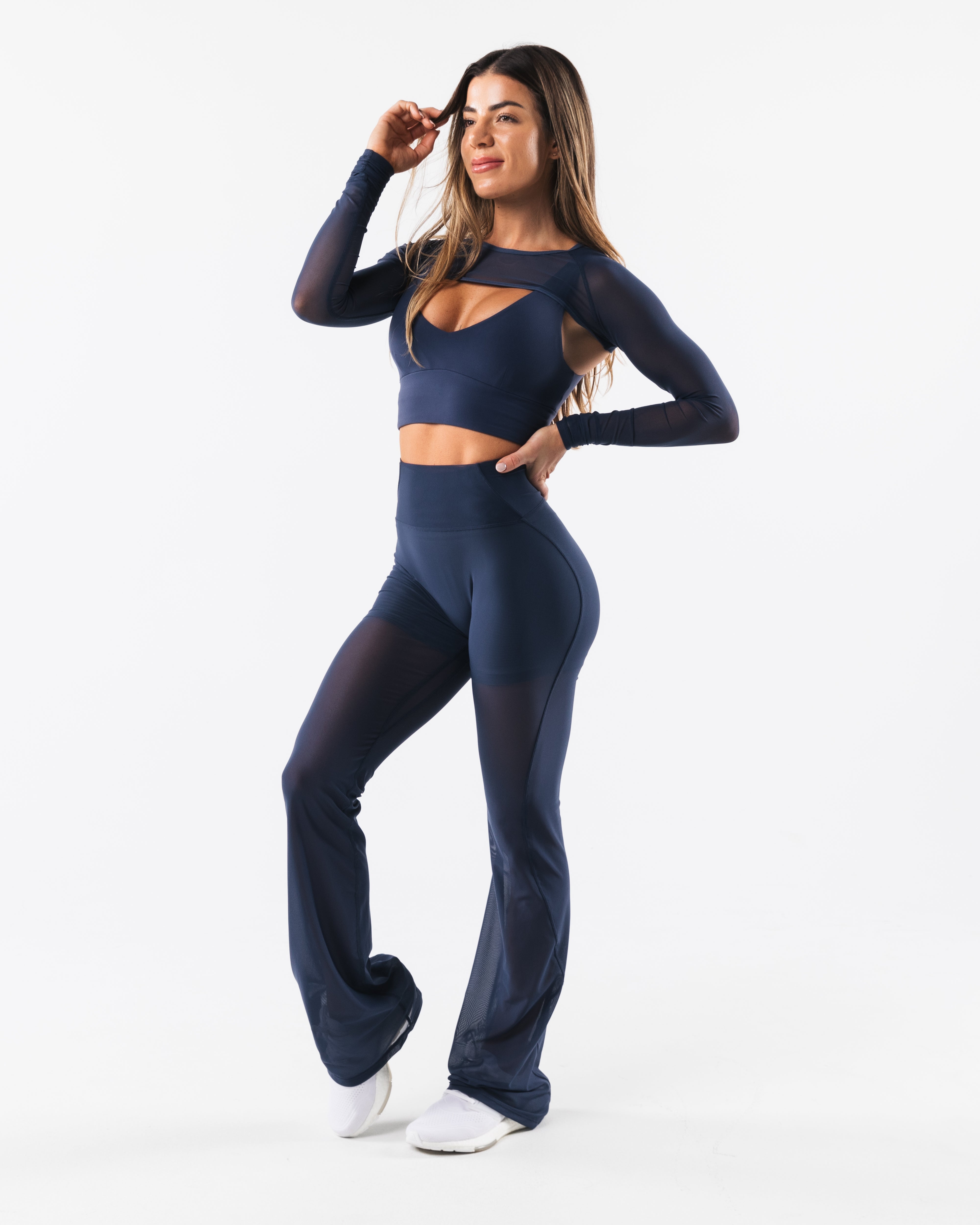 Mesh Astor LS Nocturnal - Lightweight Breathable Long Sleeve Shirt for Outdoor Activities, Hiking, and Night Running
