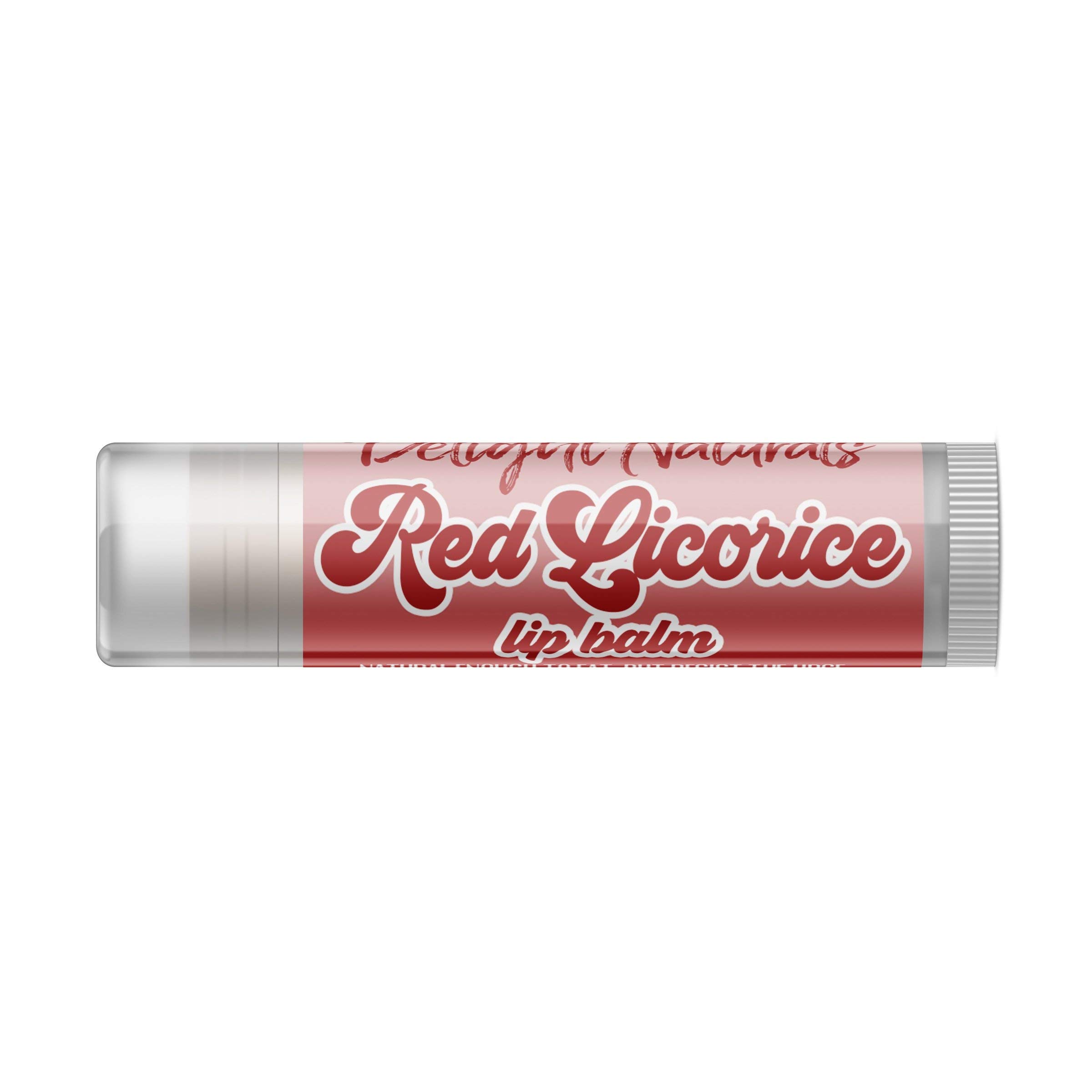 Jumbo Lip Balm - Red Licorice Flavor | Long-Lasting Hydration & Moisture | Perfect for Dry Lips, Winter Care & On-The-Go Use