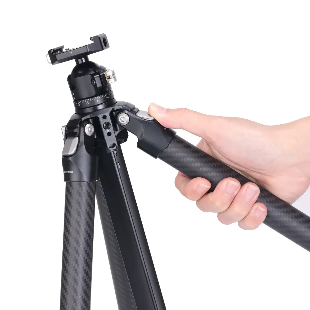 Ulanzi Falcam TreeRoot Quick Lock Lite Travel Tripod - Compact & Lightweight Camera Tripod for DSLR, Mirrorless, Smartphones - Perfect for Travel, Vlogging, and Outdoor Photography