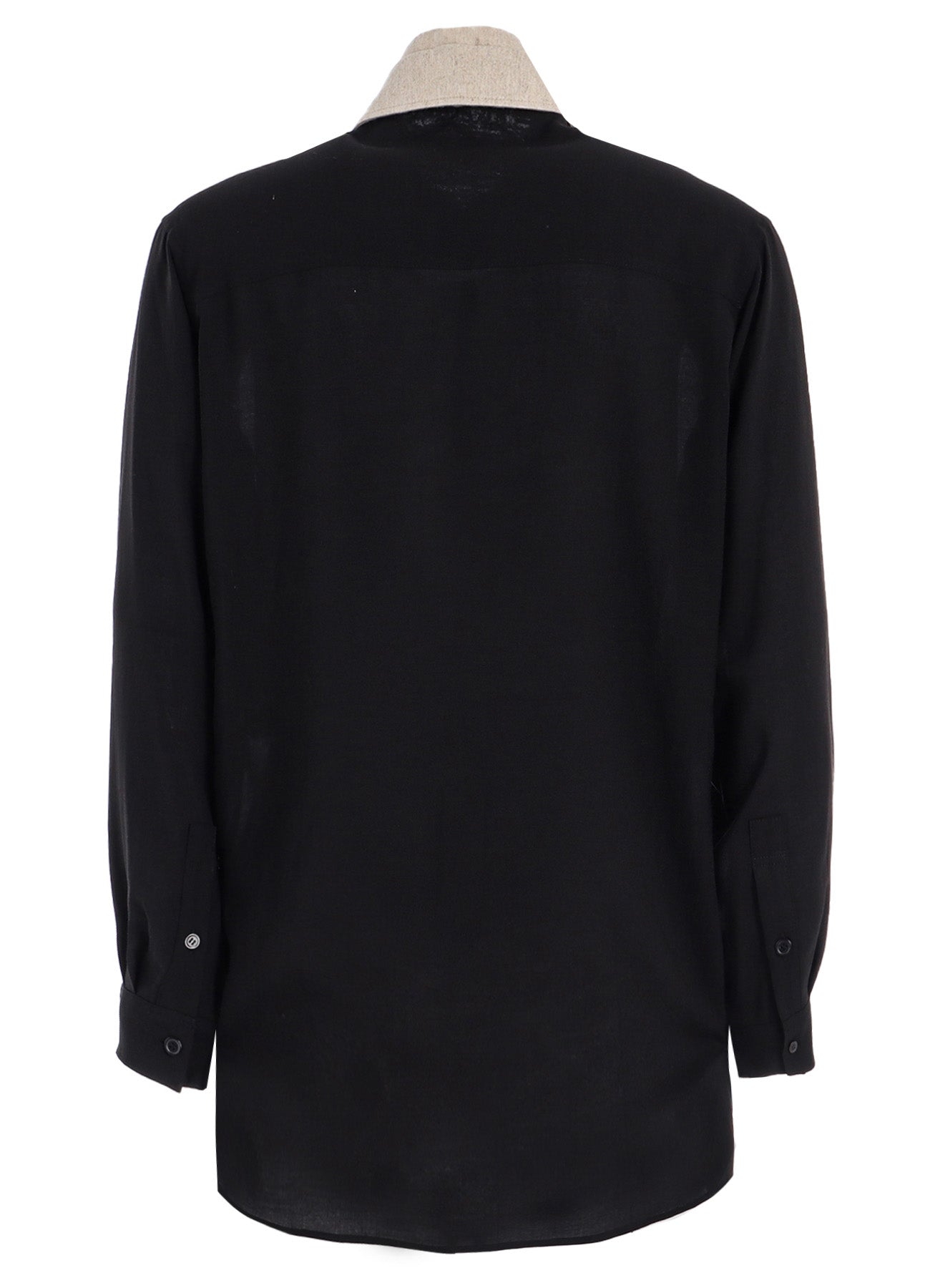 Elegant Cellulose Loan Ribbon Spare Collar Blouse for Women - Perfect for Office Wear, Parties & Special Occasions