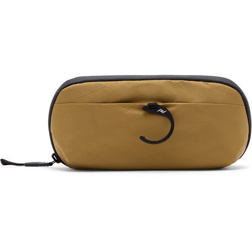 Peak Design Small Wash Pouch - Waterproof Travel Toiletry Bag for Men & Women | Perfect for Camping, Hiking & Air Travel (Coyote Color)