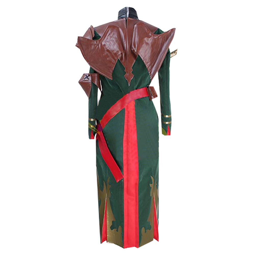 Women's Green Costume Uniform Suit - Halloween Cosplay Outfit for Adults | Perfect for Halloween Parties, Cosplay Events & Themed Dress-Up