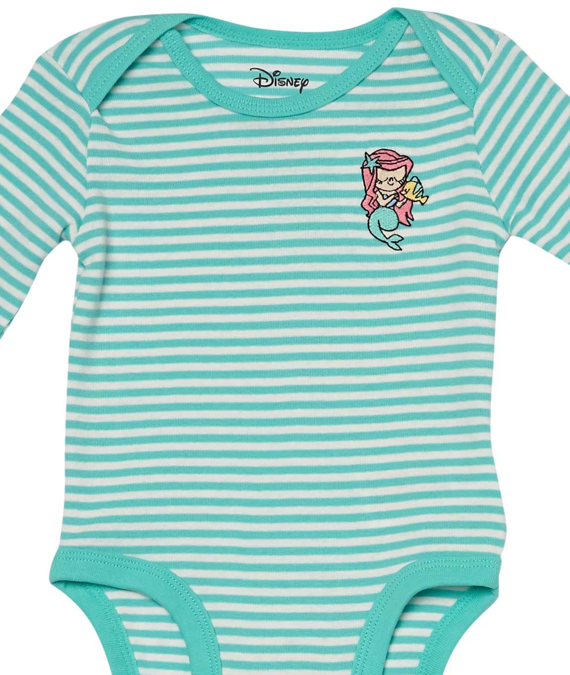 Disney Marvel Star Wars Princess Long-Sleeve Bodysuits for Baby Girls - Soft Cotton Onesies for Infants & Toddlers - Perfect for Playtime, Nursery & Family Outings