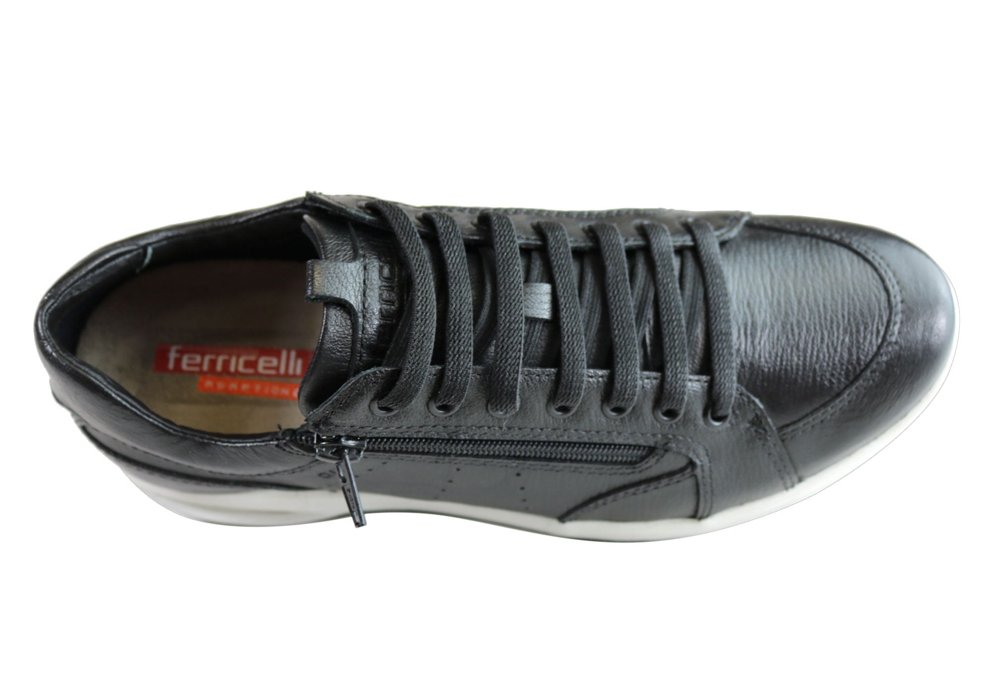 Ferricelli Harley Men's Comfortable Slip-On Casual Shoes - Brazilian Made Leather Loafers for Work, Travel & Everyday Wear