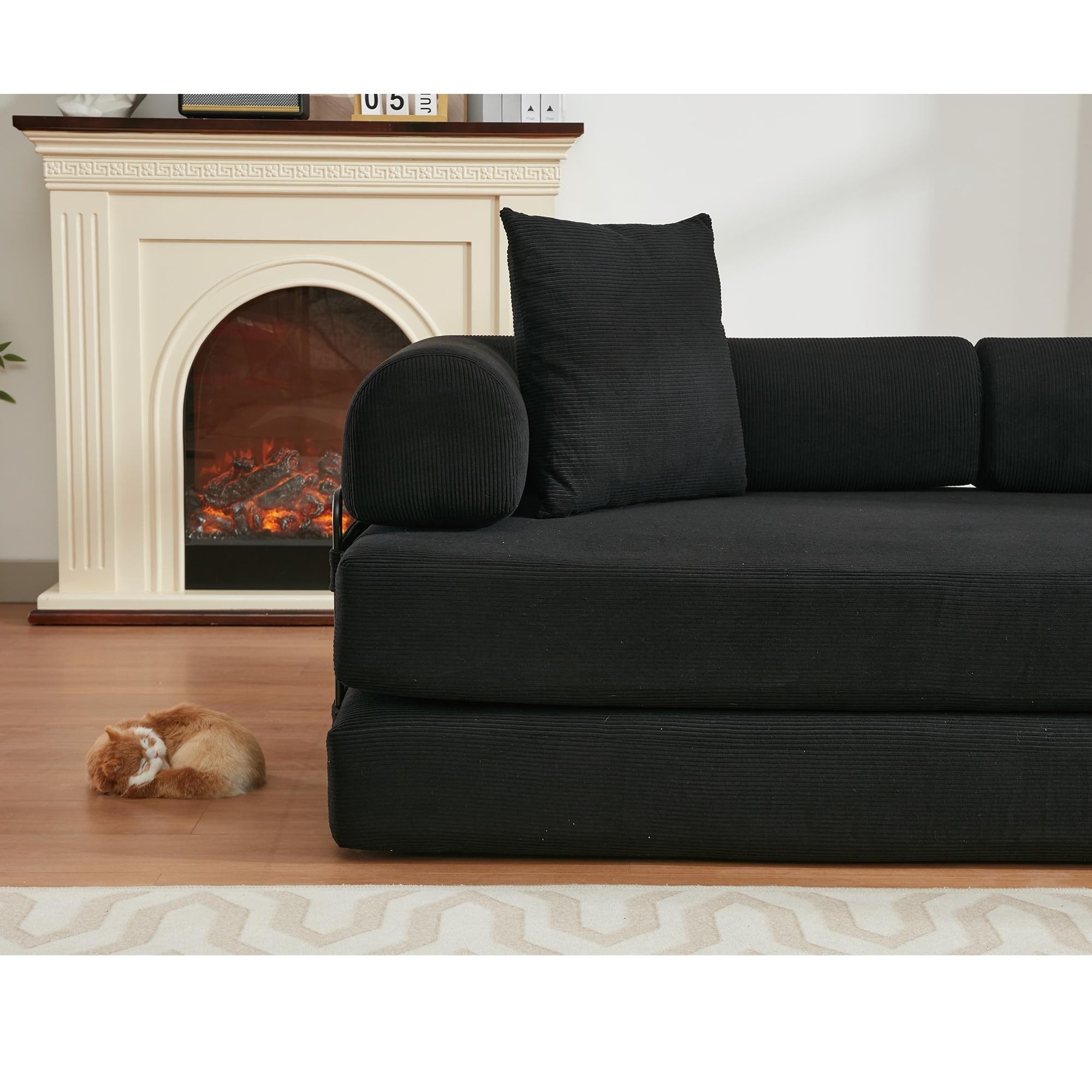 4 in 1 Convertible Sleeper Sofa Bed - 78.5