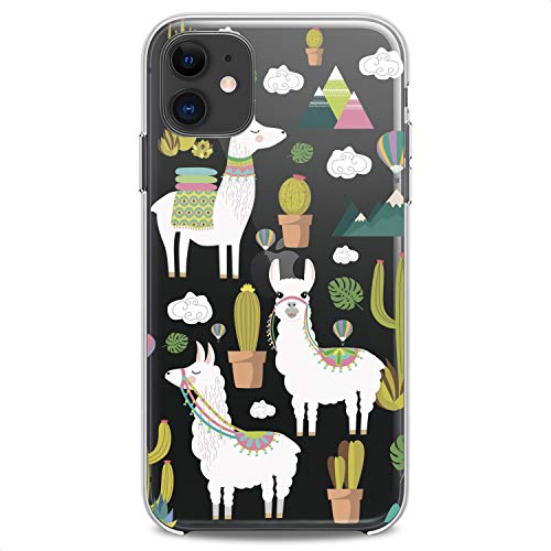White Llama Pattern