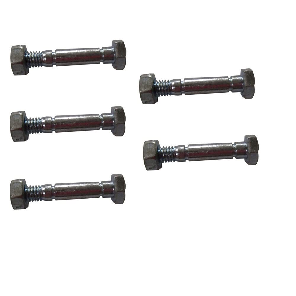 Ariens 51001500 510015 Snow Blower Auger Shear Pins & Bolts Replacement Set of 5 - Compatible with Ariens Snowthrower Models - Perfect for Winter Maintenance and Snow Removal