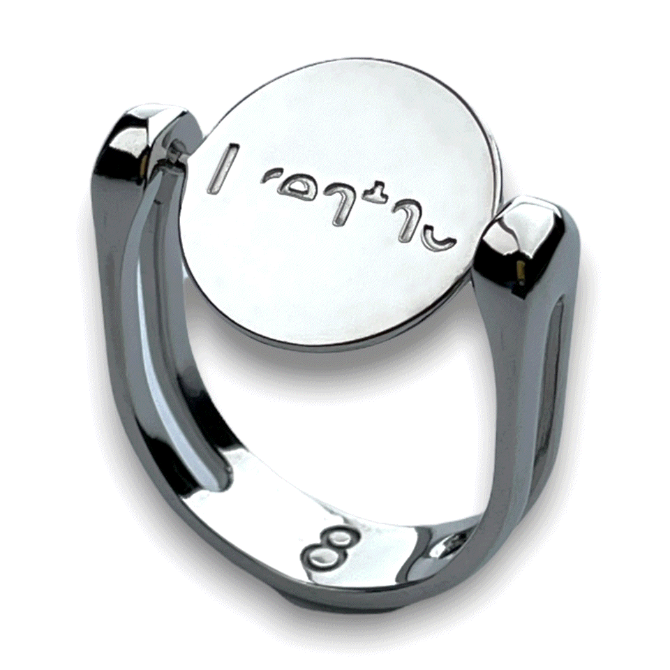 Breathe Element Spin to Reveal Necklace - Unique Inspirational Jewelry for Women, Perfect Gift for Mom, Sister & Friends - Ideal for Daily Wear, Special Occasions & Thoughtful Gifting
