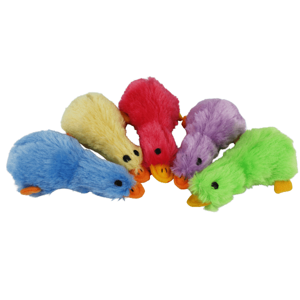 Multipet Duckworth Assorted Dog Chew Toys - Durable & Fun Plush Squeaky Toys for Small & Medium Dogs - Perfect for Playtime, Training & Teething Relief