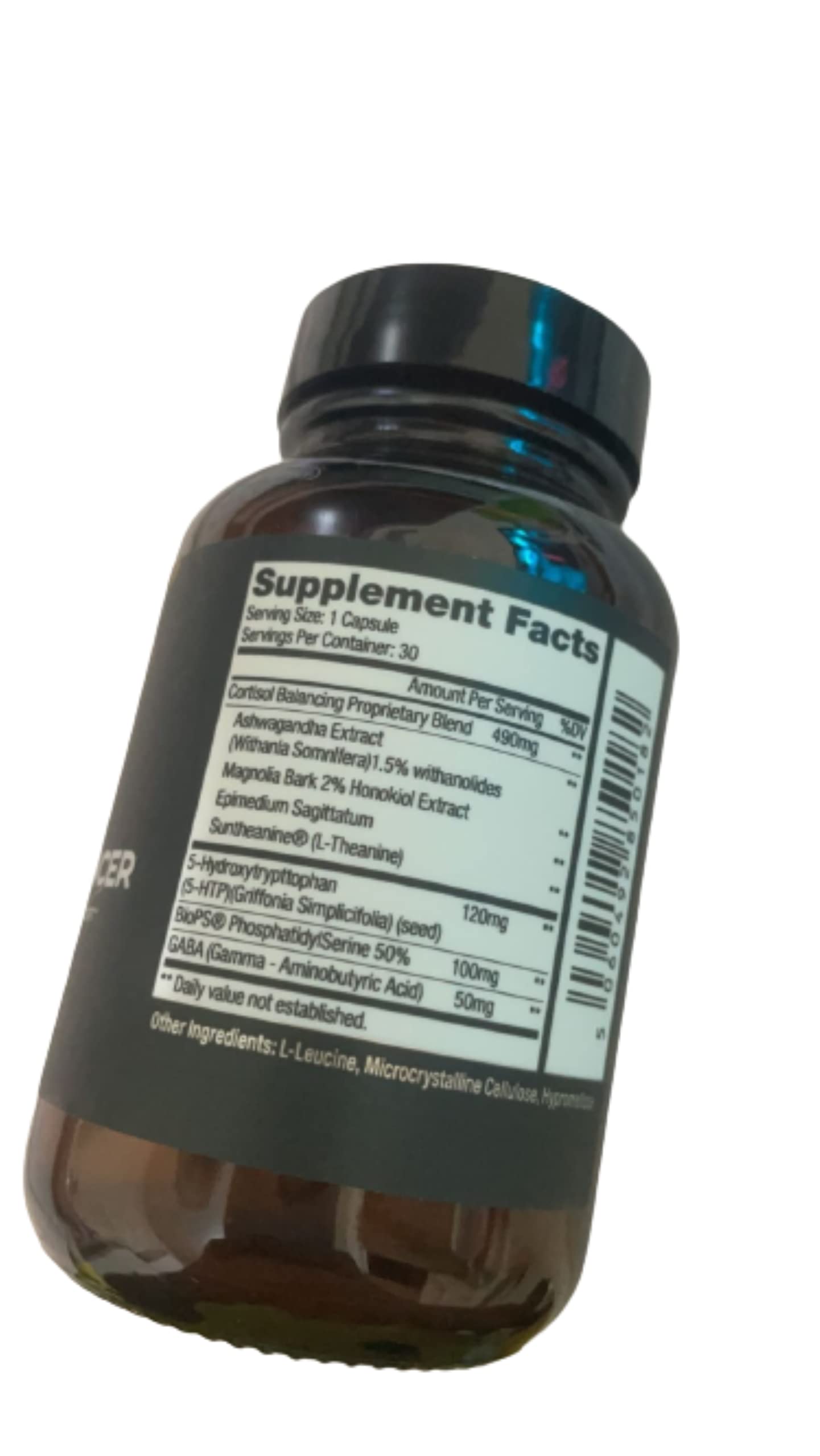 Dr. Nigma Cortisol Balancer Supplement - Stress Relief, Better Sleep & Mood Support with Adaptogens & Ashwagandha | Gluten Free Vegan Capsules (30 Count) | Supports Relaxation, Work-Life Balance & Daily Stress Management