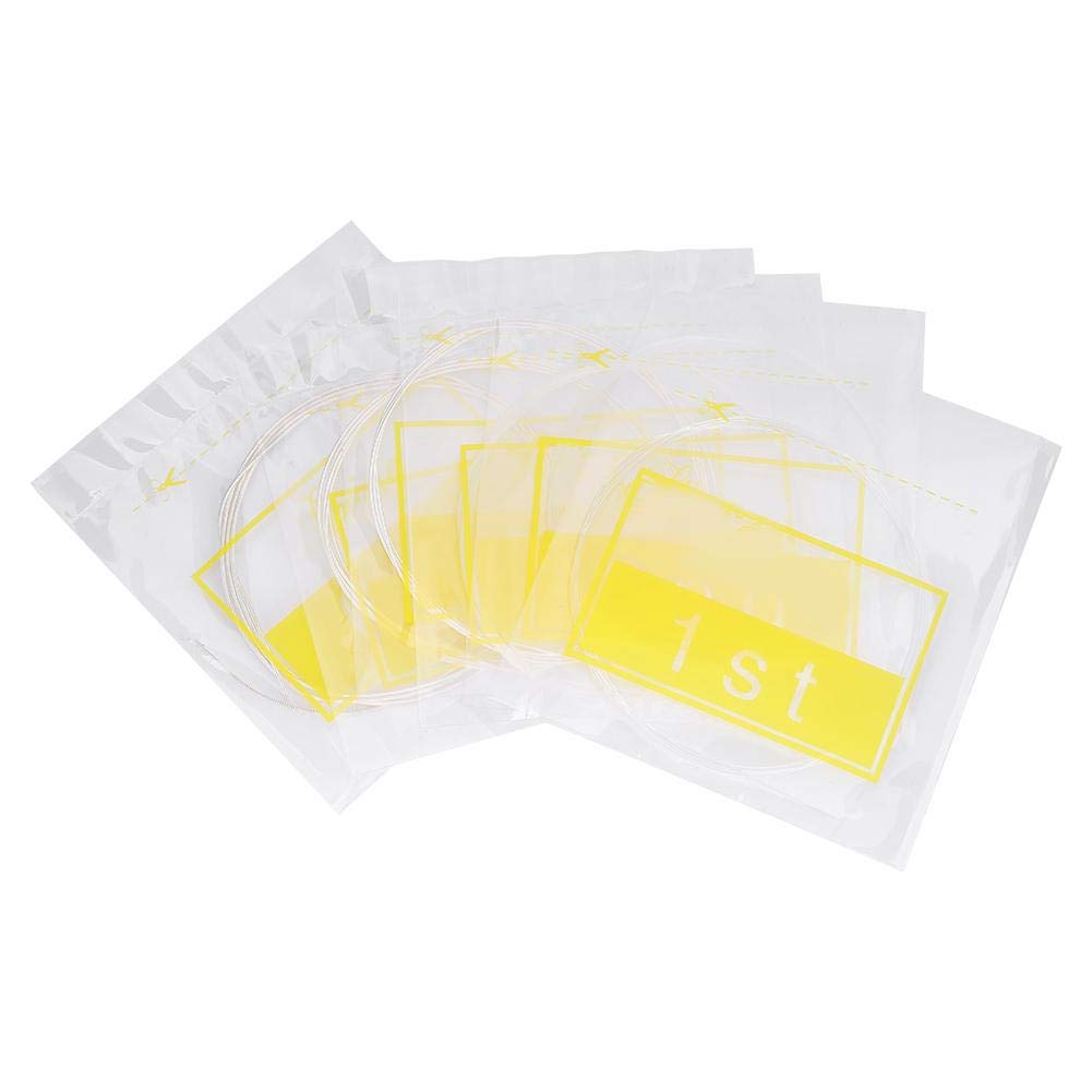 Premium 6-Pack Classical Guitar Strings Set - Durable & High-Quality Replacement Strings for Acoustic Guitars | Perfect for Beginners, Professionals & Music Enthusiasts | Ideal for Performances, Practice & Studio Recording