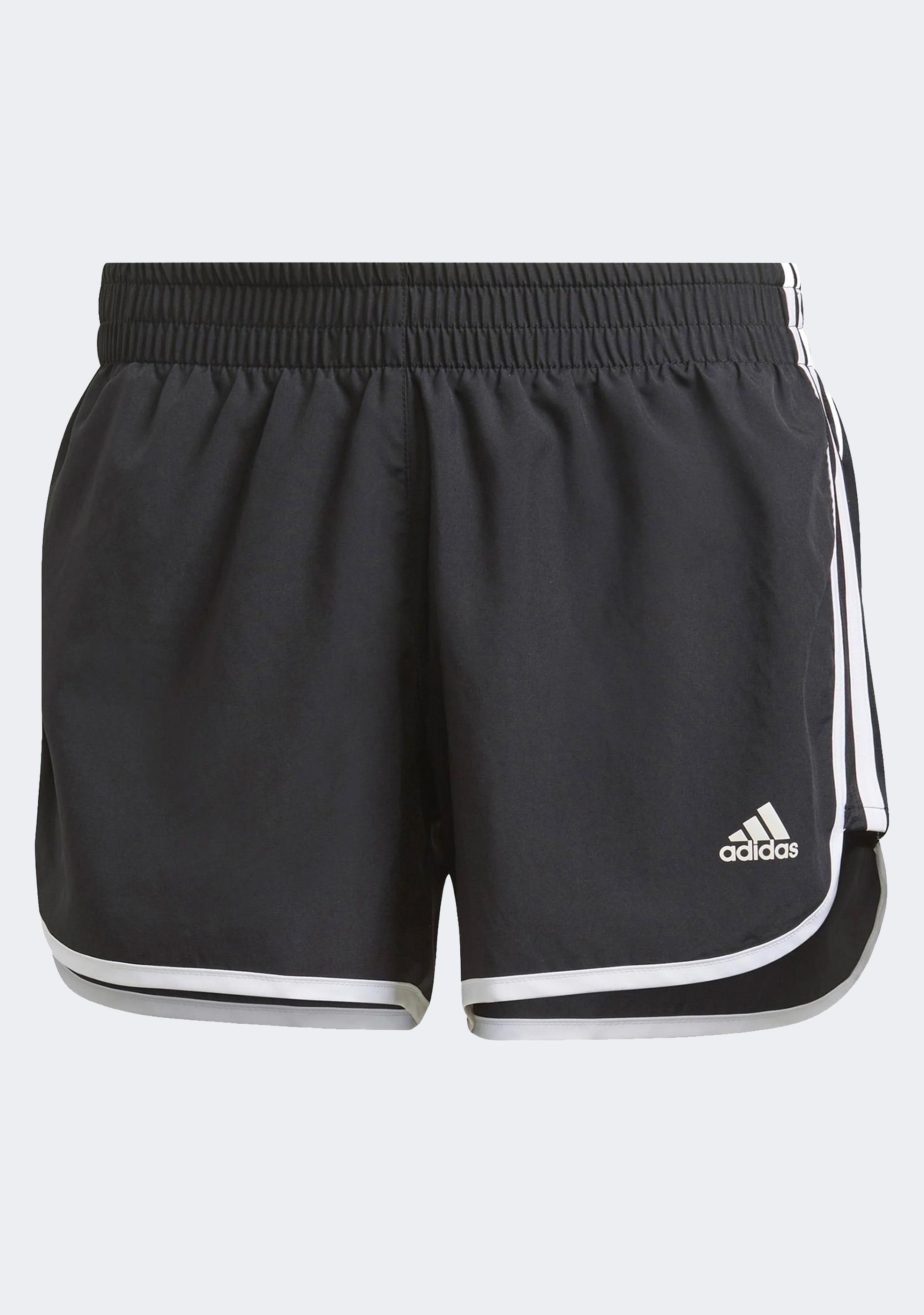 Adidas Women's Marathon 20 4-Inch 3-Stripe Running Shorts - Lightweight Athletic Shorts for Training, Gym & Outdoor Workouts