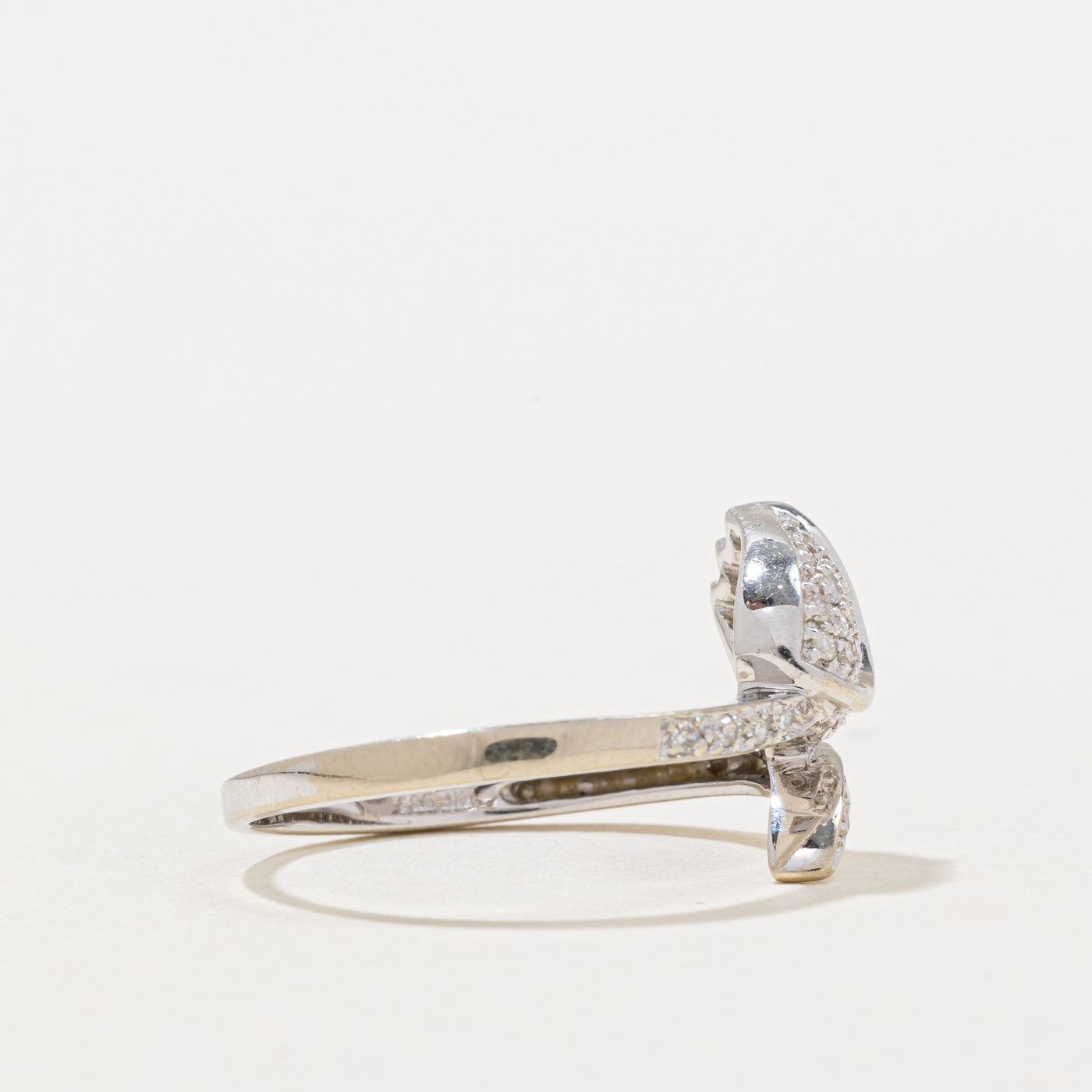 0.25ctw Diamond Rose Bud Ring - Size 9 | Elegant Floral Engagement Ring for Women | Perfect for Weddings, Anniversaries & Romantic Gifts
