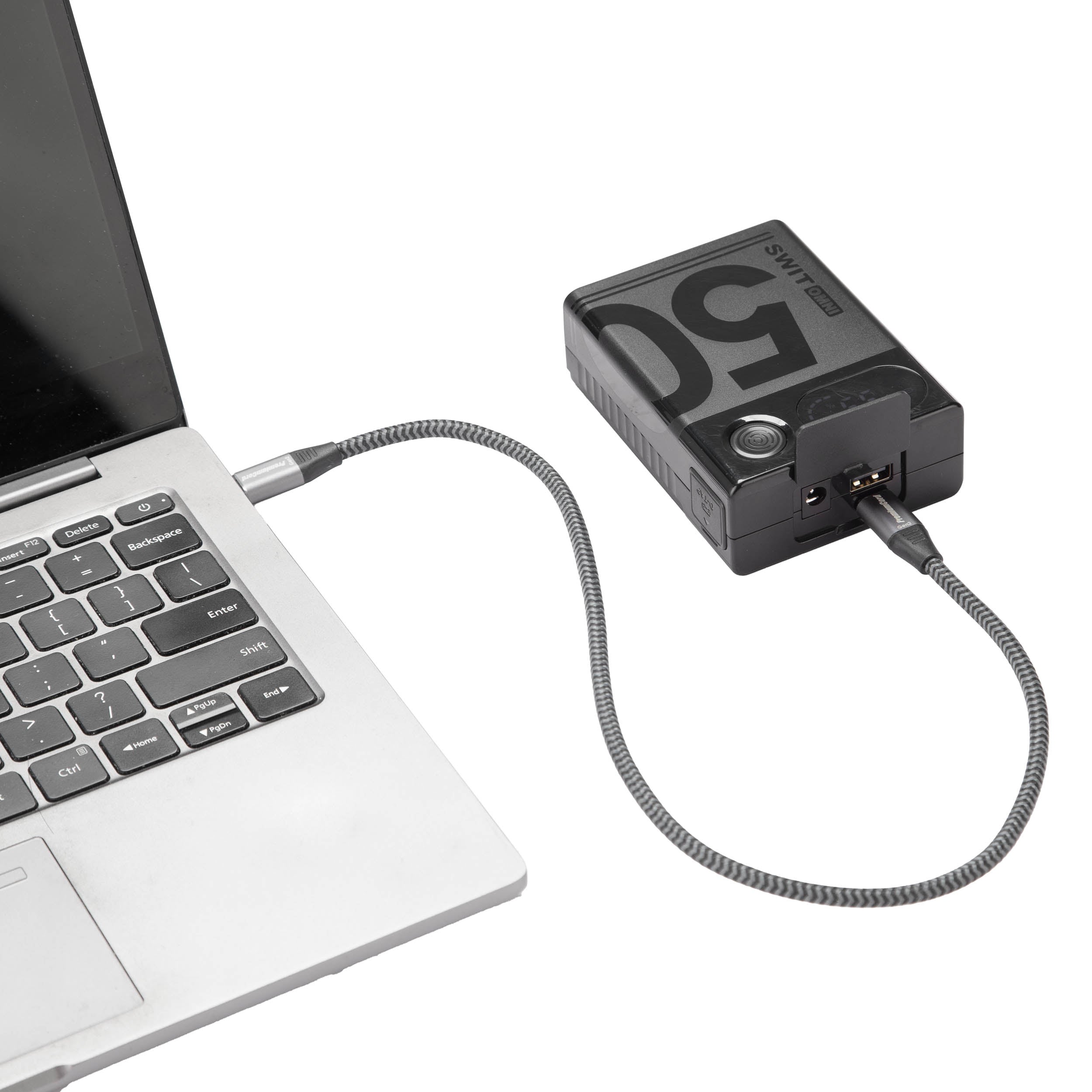 OMNI 50S 50Wh USB-C V-Mount Battery - Portable Power Bank for DSLR Cameras, LED Lights & Video Equipment | On-The-Go Charging Solution for Filmmakers & Photographers