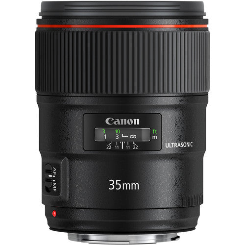 Canon EF 35mm f/1.4L II USM Wide Angle Lens for DSLR Cameras - Professional Photography, Low Light Shooting & Travel Scenes