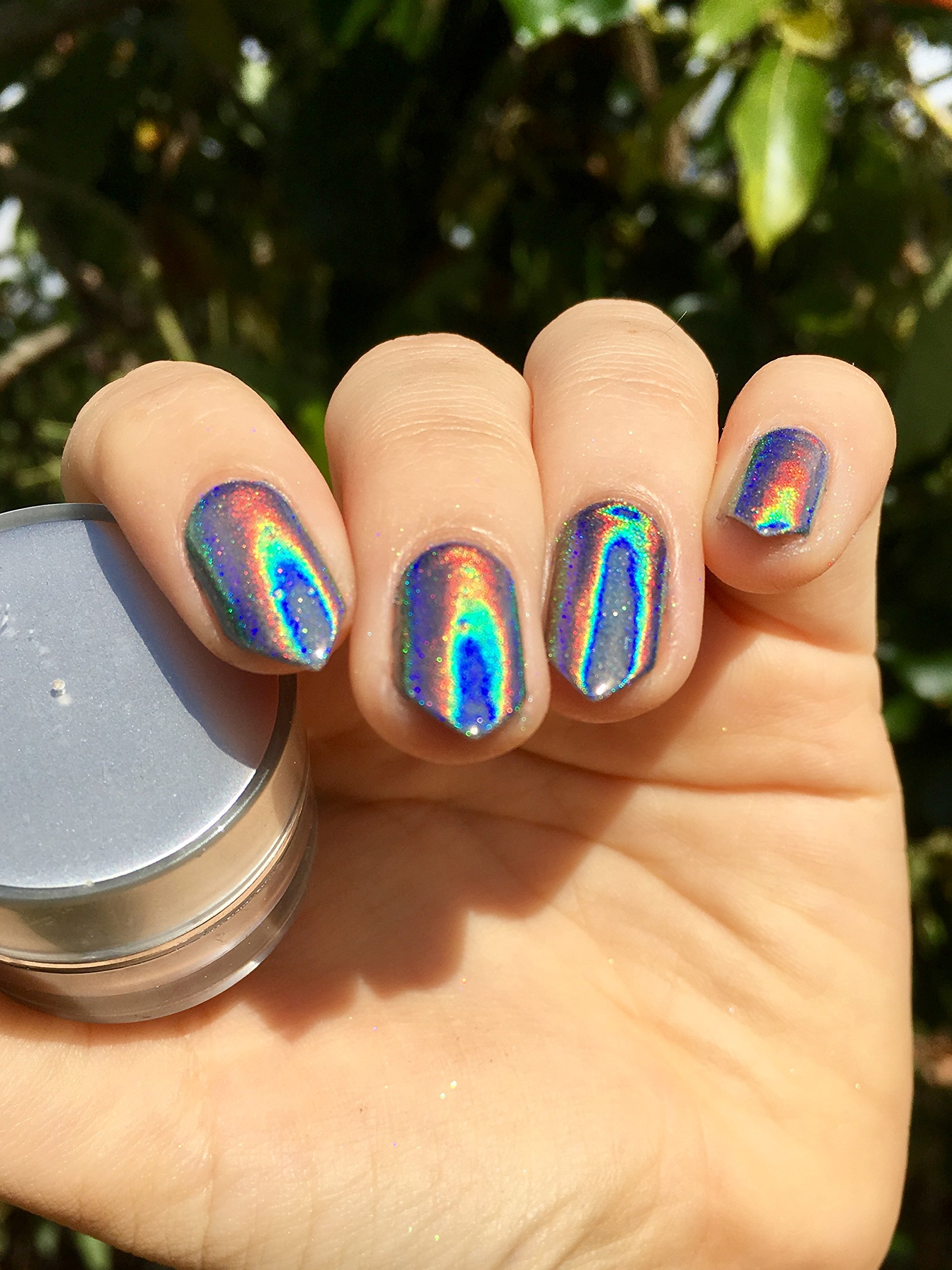 Holo Pure Powder Kit - Magic Mirror Holographic Makeup Set for Face & Body | Perfect for Parties, Cosplay, and Special Effects Makeup