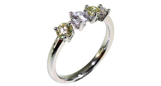 14K Yellow Gold Diamond Ring for Women | Elegant Solitaire Engagement & Wedding Band | Perfect for Anniversaries, Proposals & Special Occasions
