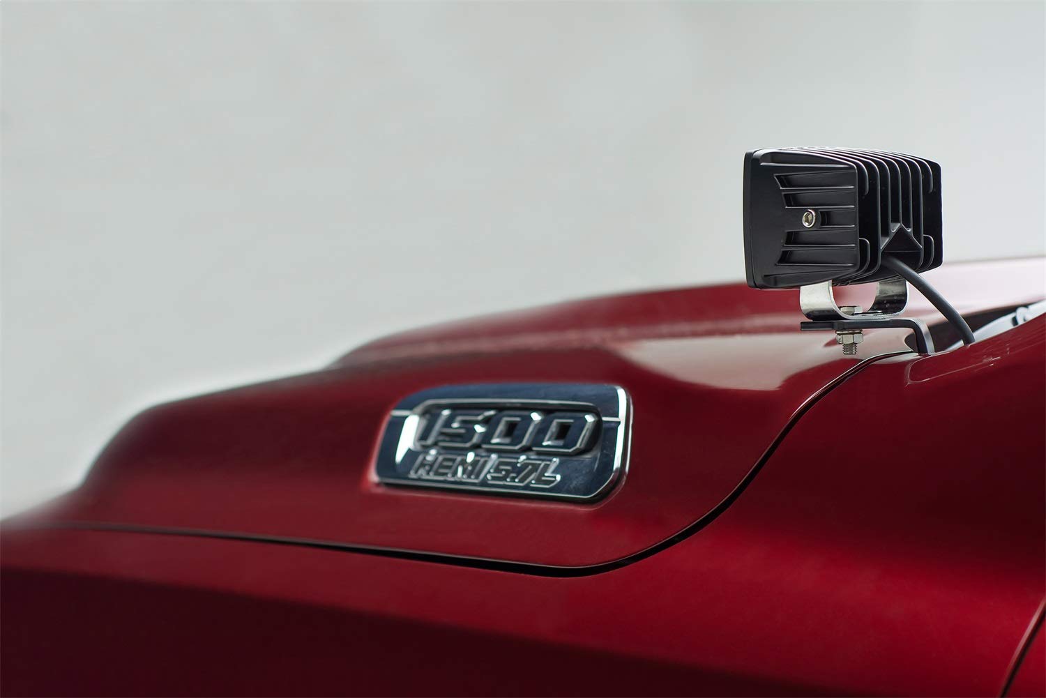 2019-2022 Ram Rebel Ditch Hood Hinge LED Light Kit - 2x 3
