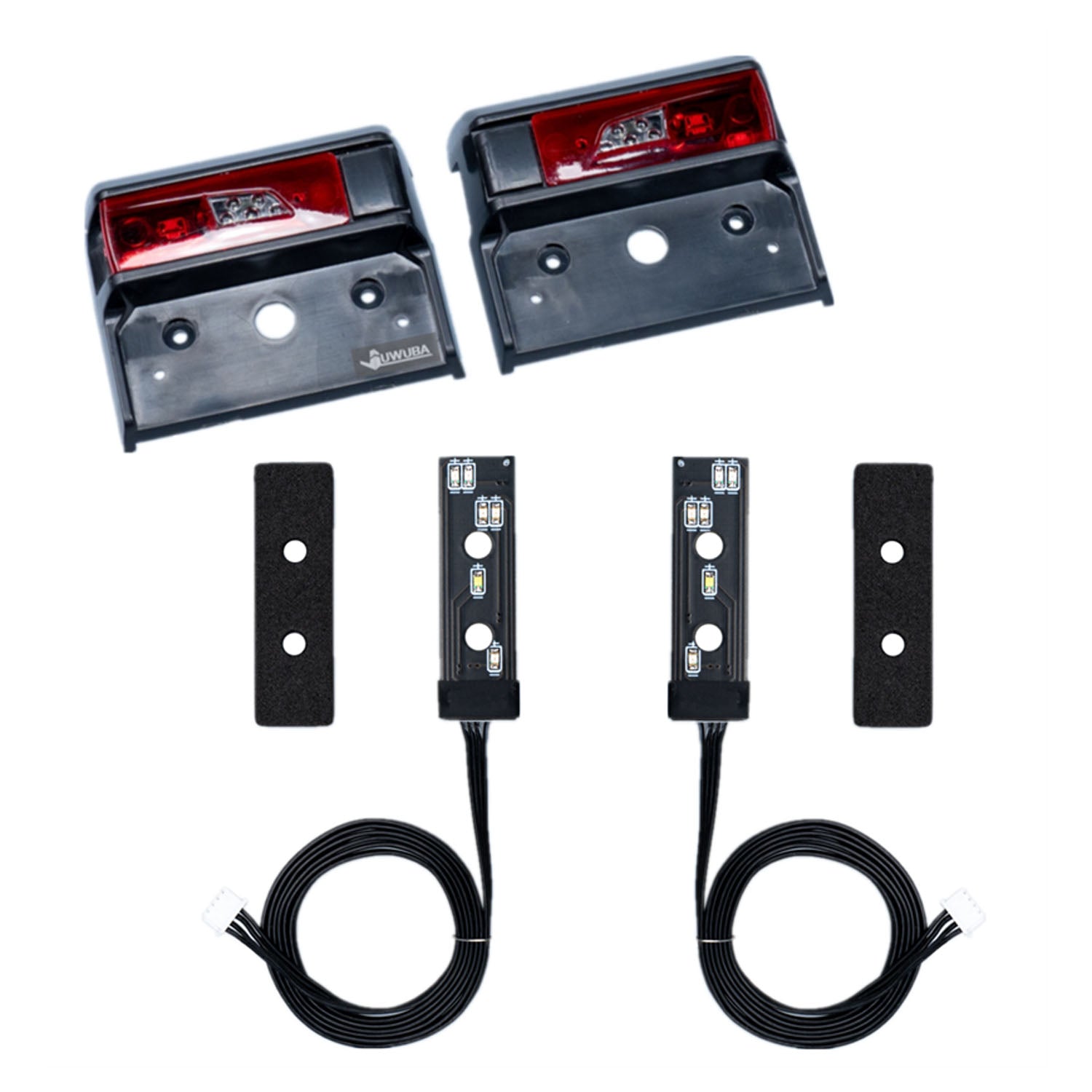 Plastic Tail Light Shell for TAMIYA 1/14 RC Tractor Truck Models R470 R620 770S 56368 56371 - DIY Replacement Part for Remote Control Lorry & Car Accessories (Perfect for RC Vehicle Customization & Repair)