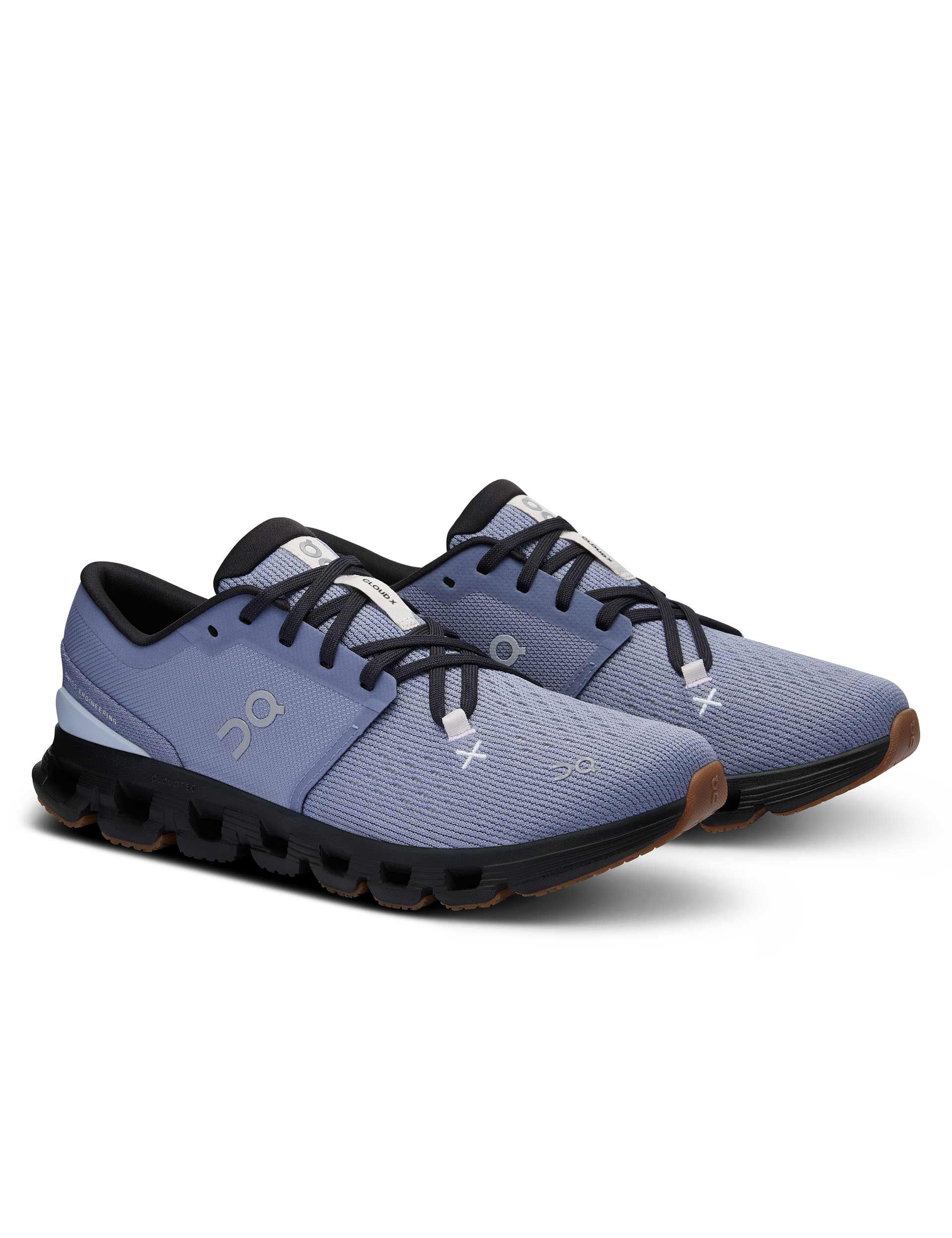 Cloud X 4 Running Shoes - Lightweight Feather & Black Athletic Sneakers for Men & Women - Perfect for Jogging, Gym Workouts and Daily Wear