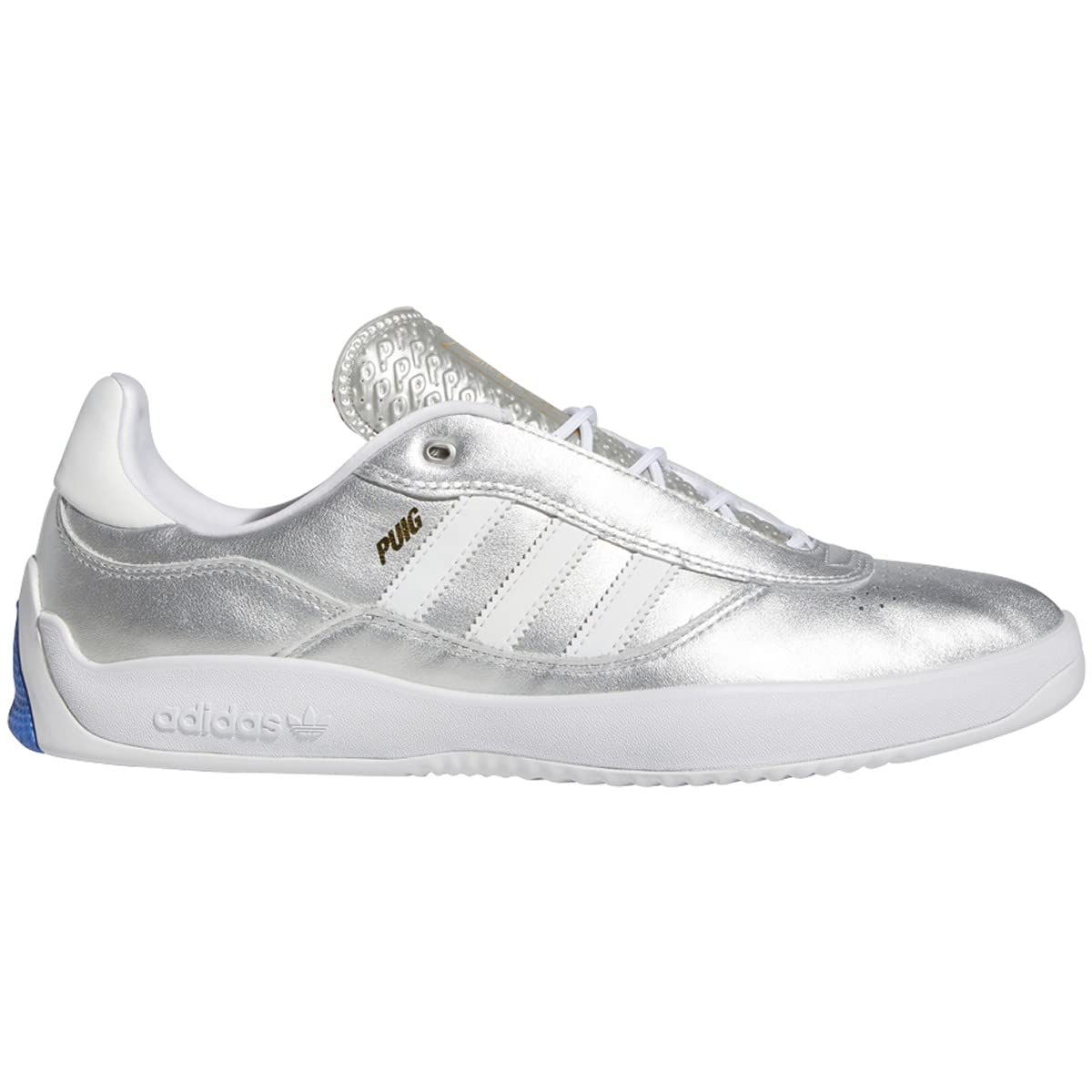 adidas Lucas Puig Men's Skateboarding Shoes - Silver | High-Performance Skate Shoes for Street & Park Riding | Durable & Comfortable for Daily Wear