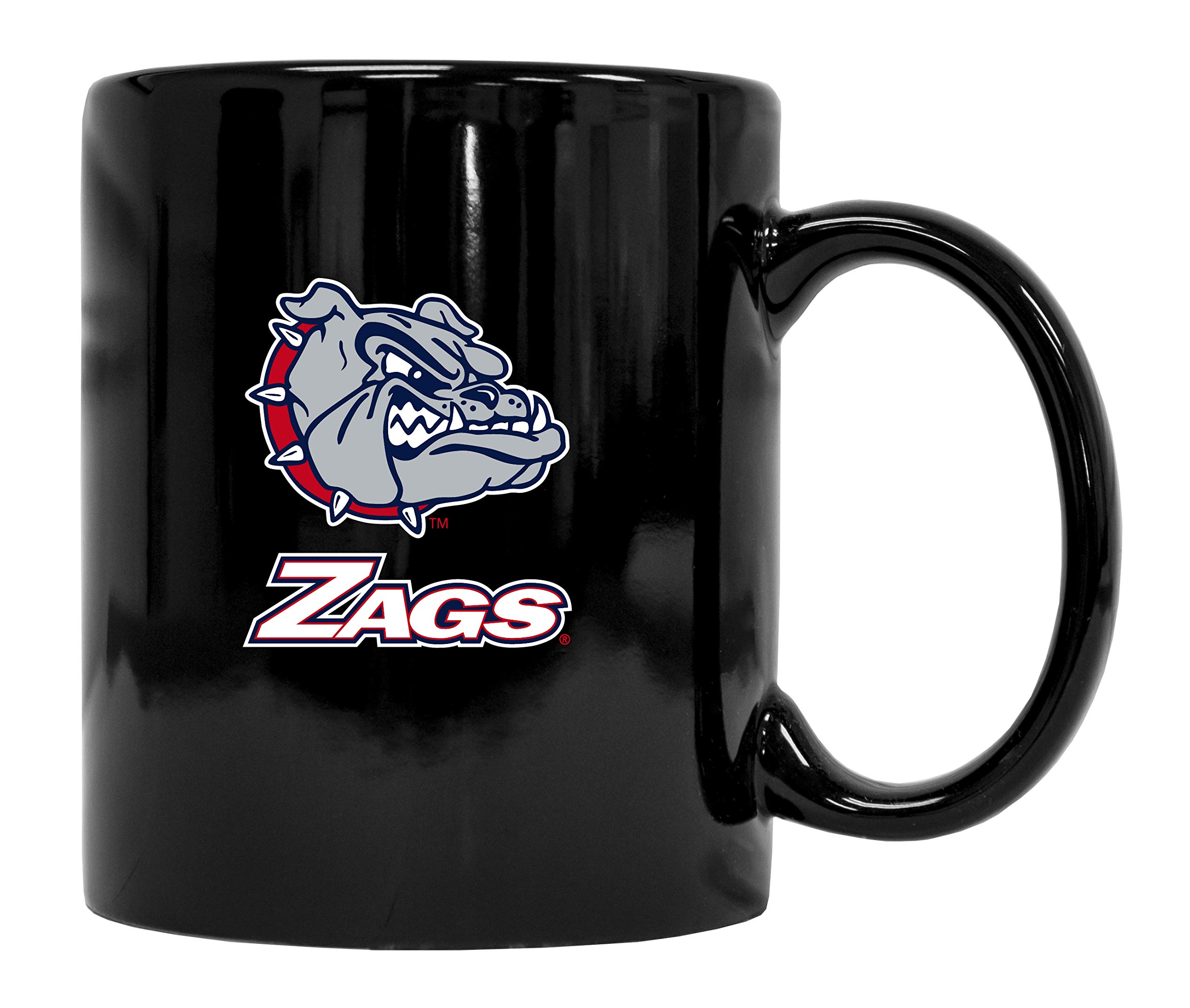 Gonzaga Bulldogs Official Black Ceramic Coffee Mug - NCAA Licensed Collegiate Gift for Fans, Students & Alumni - Perfect for Game Day, Office Use & Home Decor