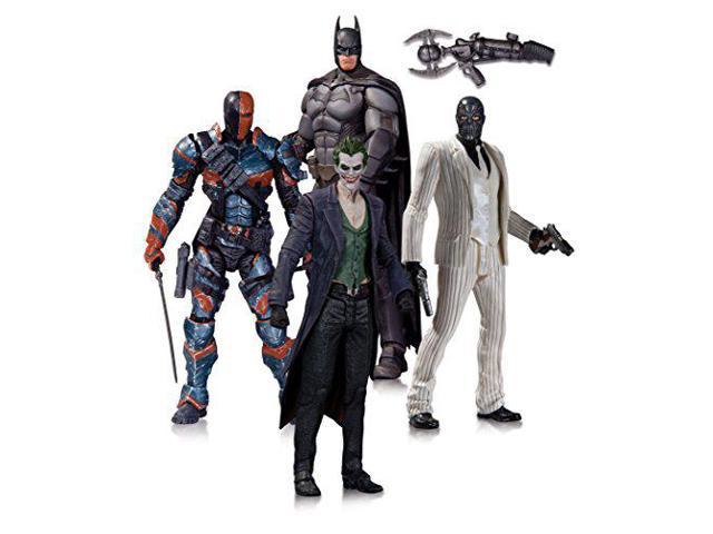 Batman Arkham Origins 4-Pack Action Figure Set - Sealed & Brand New (DC Collectibles) - Perfect for Collectors, Display & DC Universe Fans
