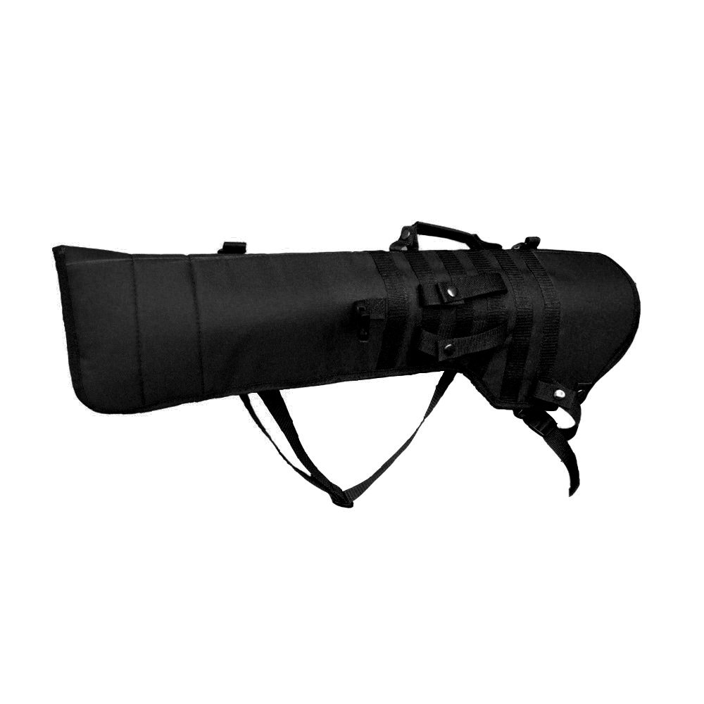 UNISTRENGH Tactical Shotgun Scabbard Bag - MOLLE Compatible Rifle Sling & Shotgun Case - Durable Gun Storage Pouch & Protective Shoulder Bag for Hunting, Camping & Outdoor Adventures