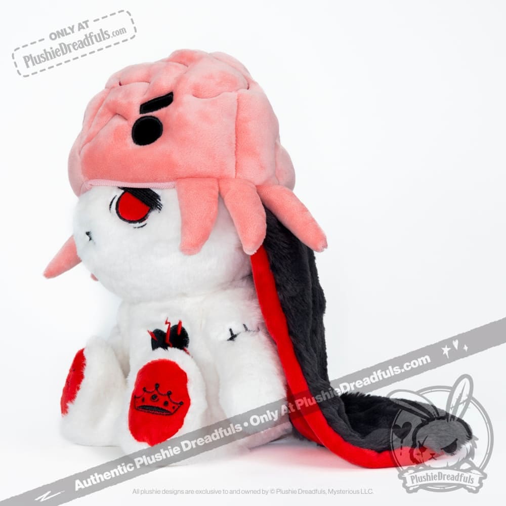 Plushie Dreadfuls Migraine Rabbit - Soft Stuffed Animal Toy for Stress Relief & Comfort | Cute Plush Bunny Gift for Migraine Sufferers, Anxiety Support & Bedroom Decor