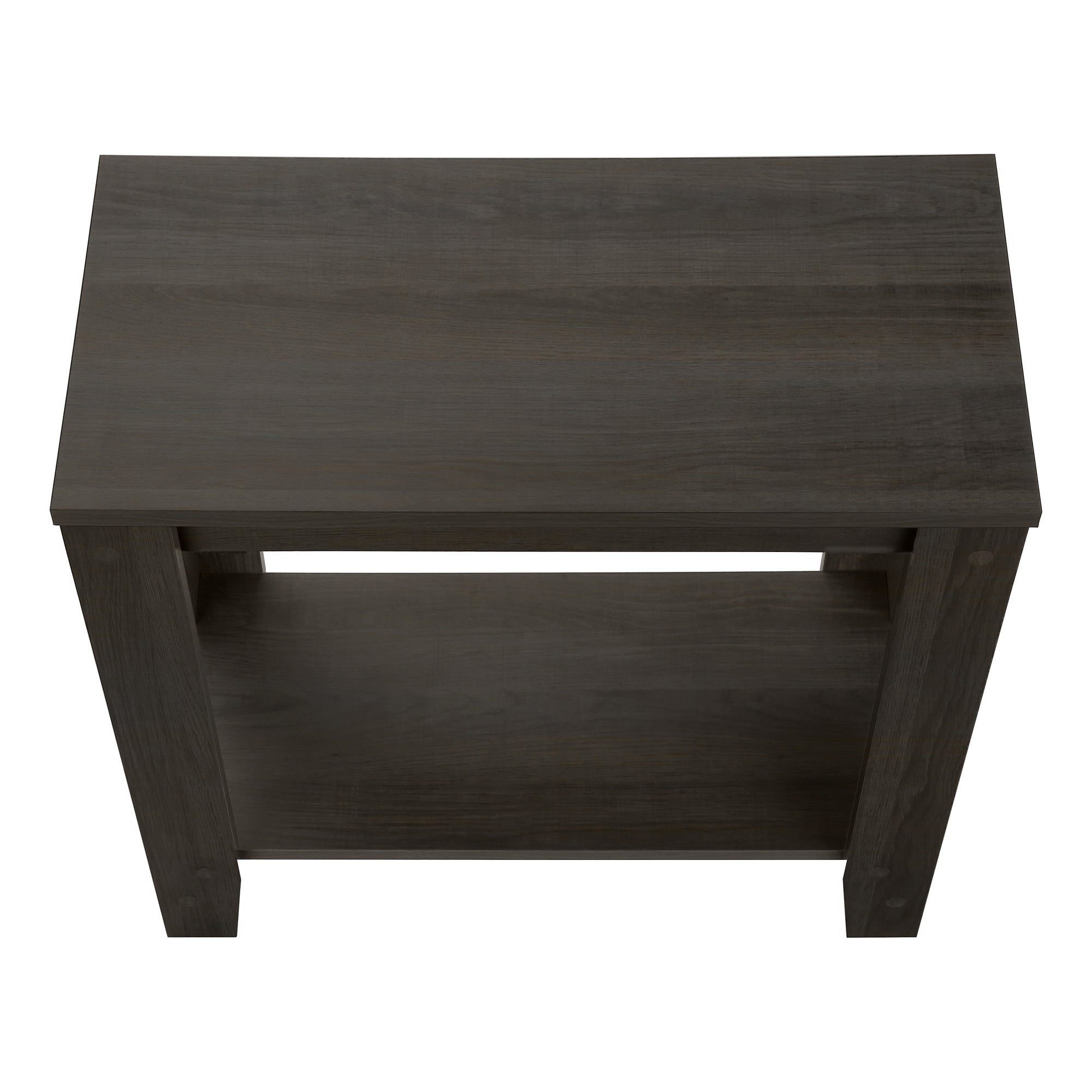 22-Inch Brown Oak Accent Table - Perfect for Living Room, Bedroom, or Entryway Decor