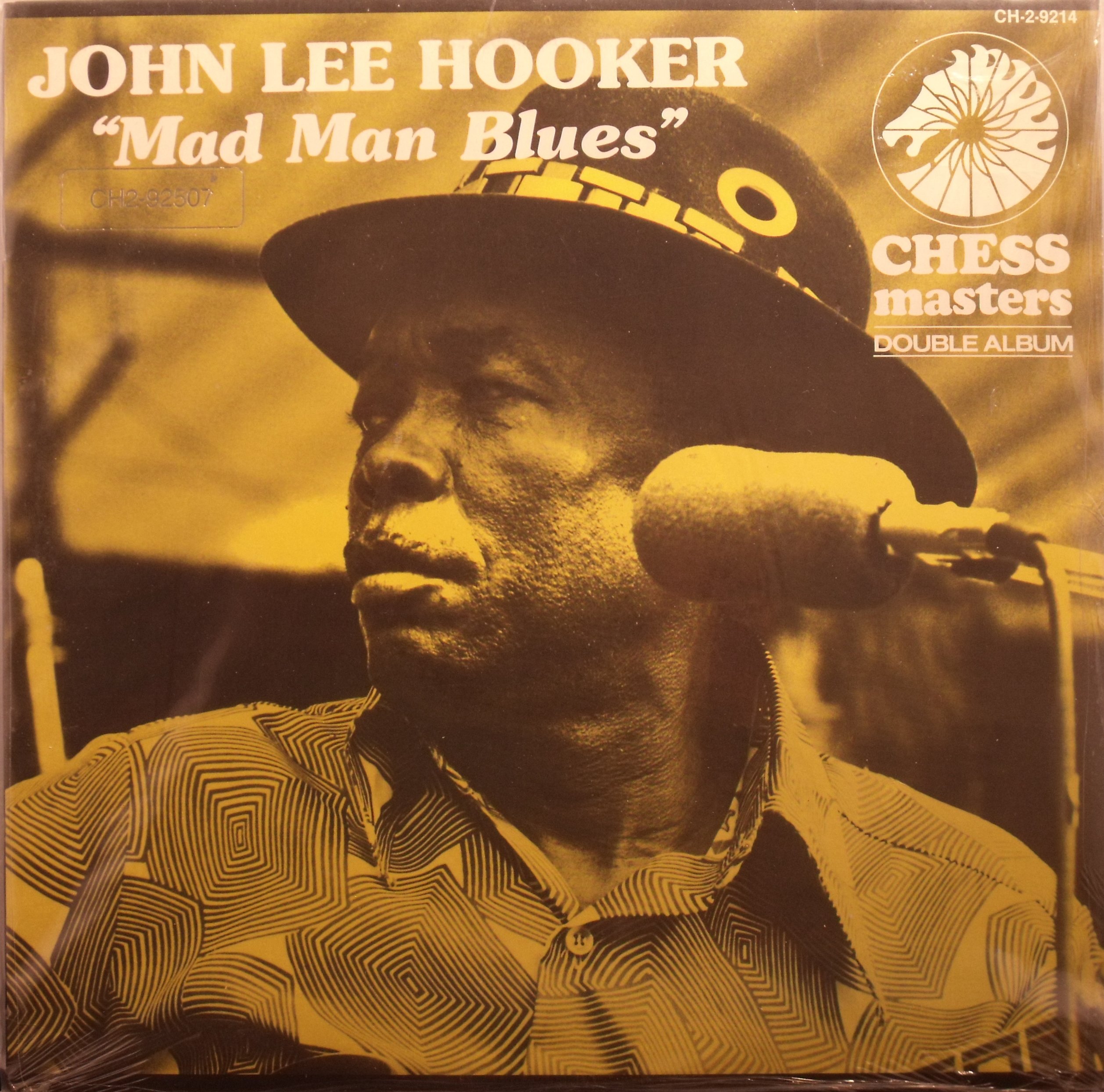 John Lee Hooker - Mad Man Blues Vinyl Record | Authentic Blues Music for Collectors & Enthusiasts | Perfect for Home Listening & Music Collections