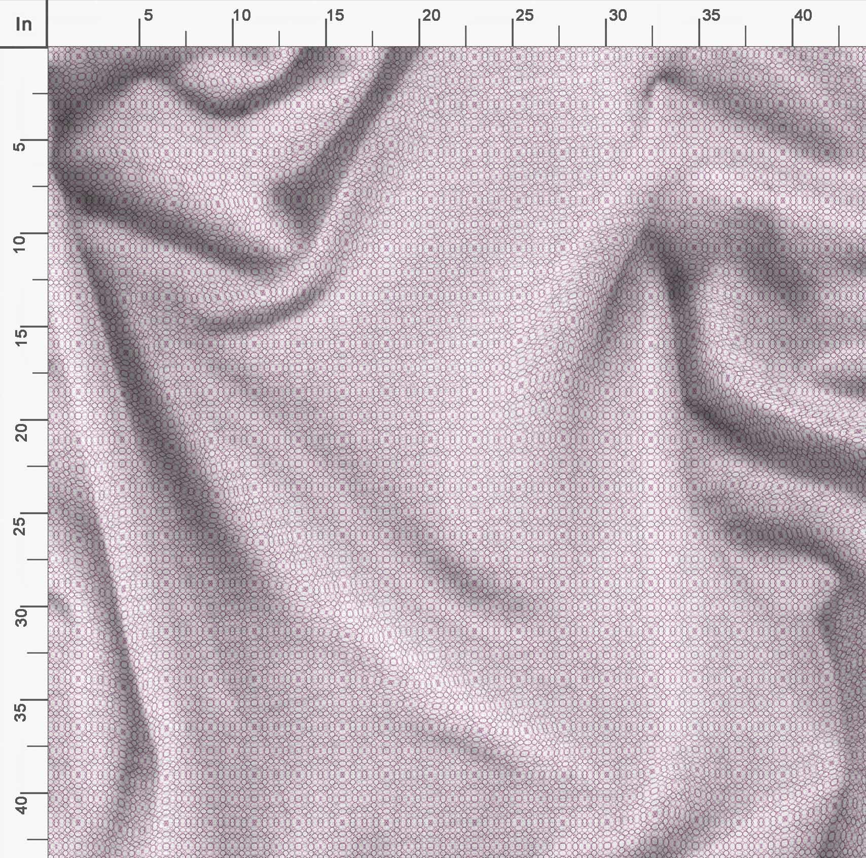 Soimoi Moss Georgette Brown Fabric by The Yard - 42 Inch Wide Geometric Printed Textile for Dresses, Curtains & DIY Crafts - Premium Fashion & Home Decor Material