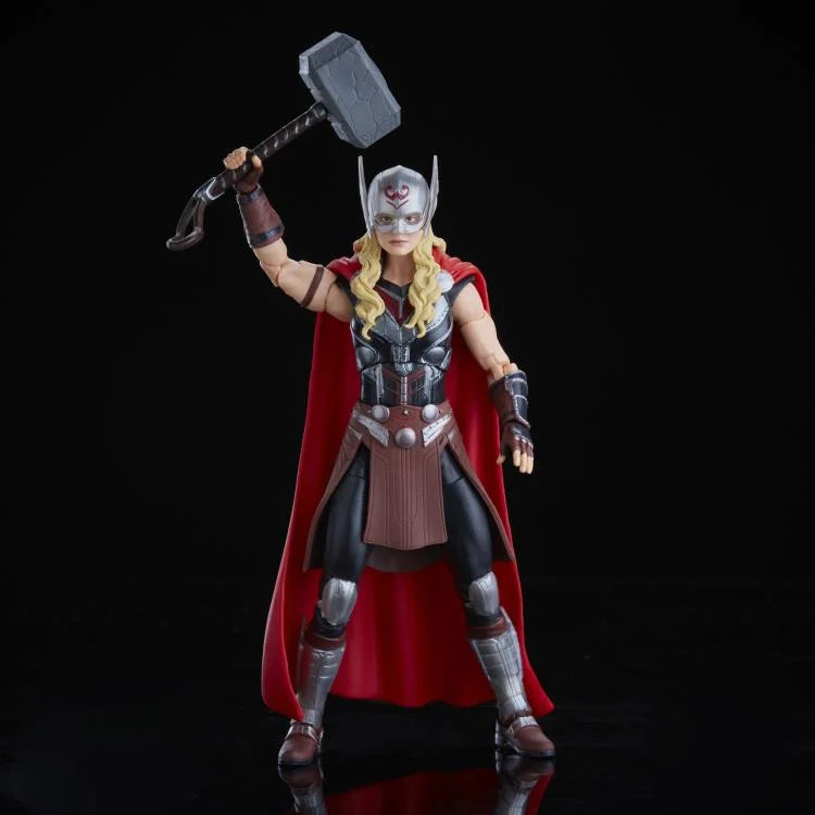 Thor: Love and Thunder Marvel Legends The Mighty Thor Action Figure with Korg BAF - Collectible Marvel Superhero Toy for Display & Role Play