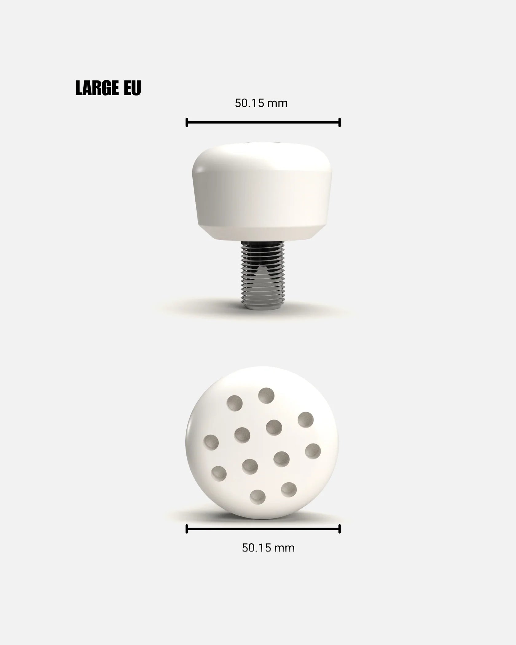 GH Skates Roller Derby Toe Stops - Premium Replacement Toe Stops for Roller Skates (EU Size) - Perfect for Roller Derby, Artistic Skating & Outdoor Skating