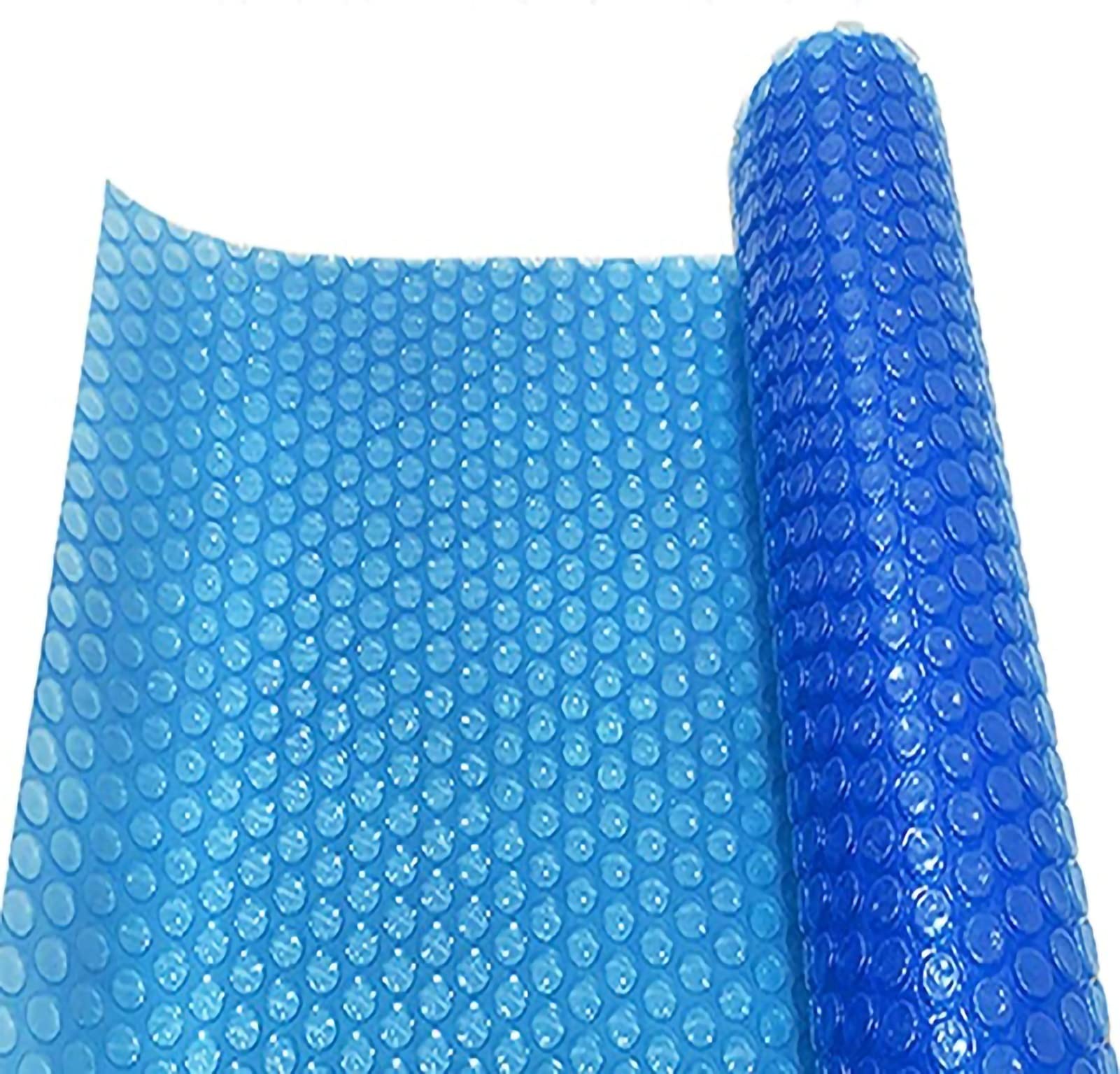 Solar Pool Cover 10ft x 26ft - UV Protection, Bubble Insulation, Foldable Design for Heat Retention - Perfect for Inground & Above Ground Family Swimming Pools - Enjoy Warmer Water & Reduced Evaporation