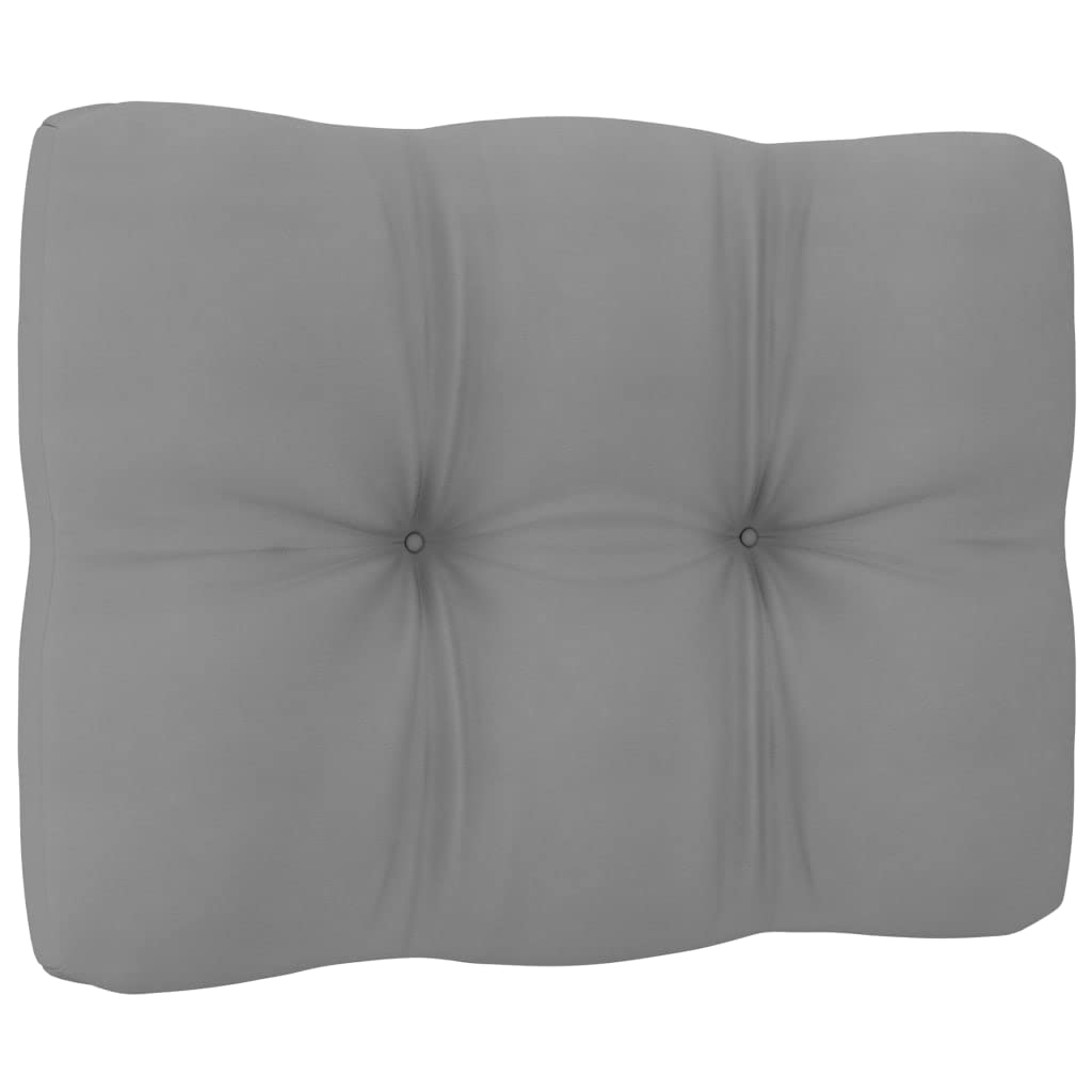 Premium Pallet Sofa Cushion - Universal 20x16x4 Inch Floor & Patio Cushion - Waterproof Outdoor Furniture Cushions for Garden, Deck, Poolside (Gray) - Perfect for Lounging, Picnics & Outdoor Relaxation