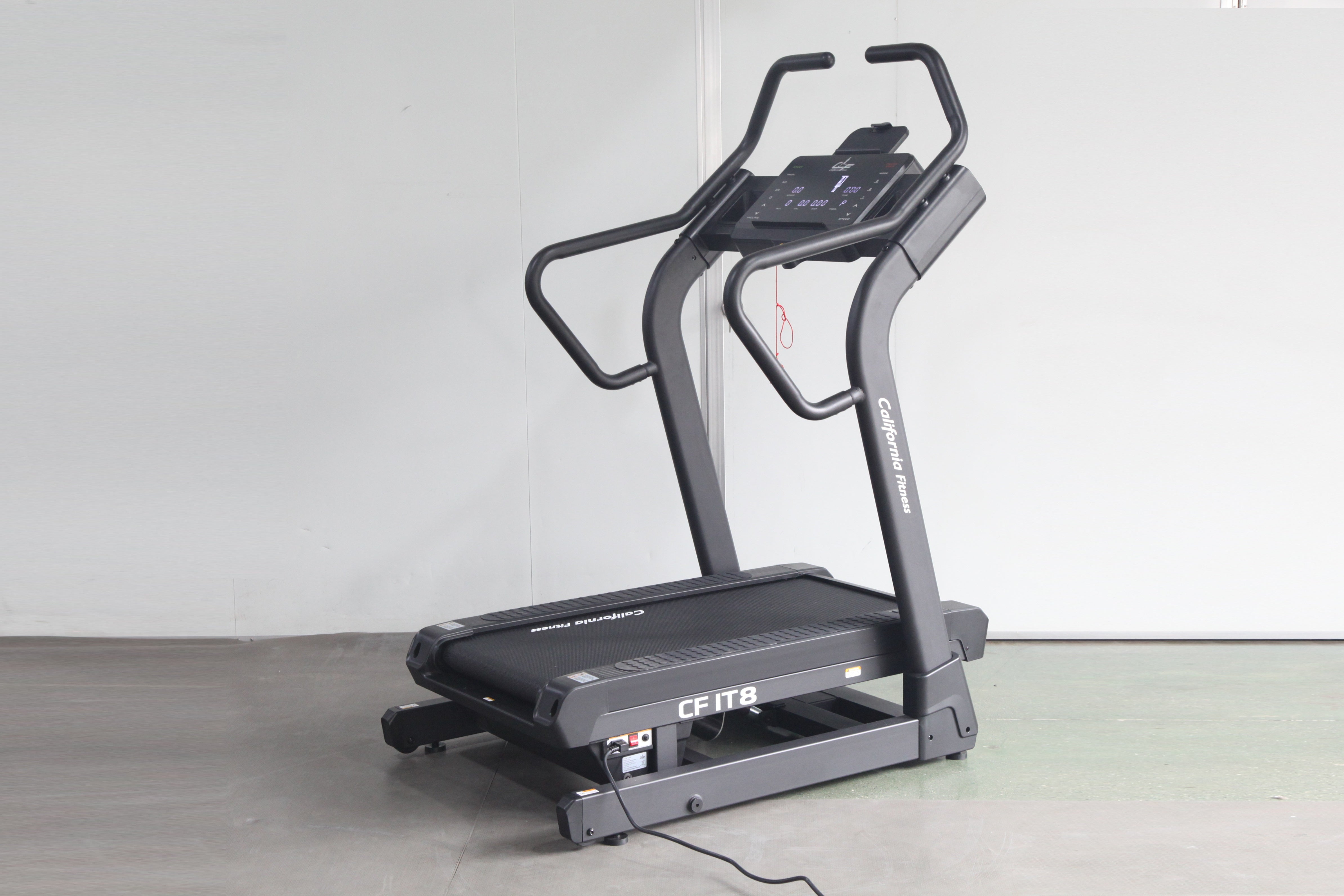 California Fitness IT8 Incline Trainer Treadmill - 15% Incline, 12 MPH, 400 LBS Capacity | Home Gym Cardio Equipment for Running & Walking | Perfect for Small Spaces & Weight Loss Training