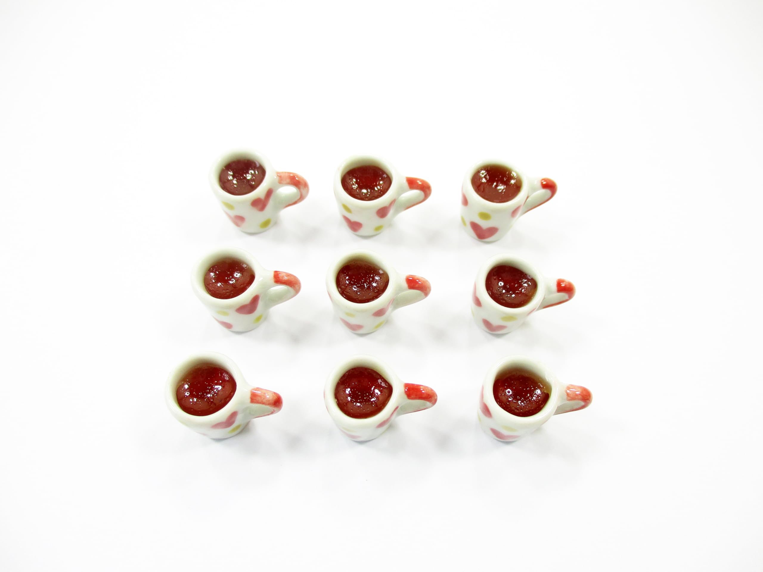 1:6 Scale Miniature Ceramic Tea Mug with Funnel - White Dollhouse Drinkware for Tiny Beverages - Perfect for Dollhouse Kitchen, Miniature Displays & Collectibles