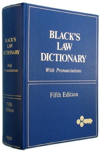 Black's Law Dictionary 5th Edition - Definitions of American & English Jurisprudence Terms | Legal Reference Book for Law Students, Attorneys & Professionals | Courtroom, Law School & Legal Research Use