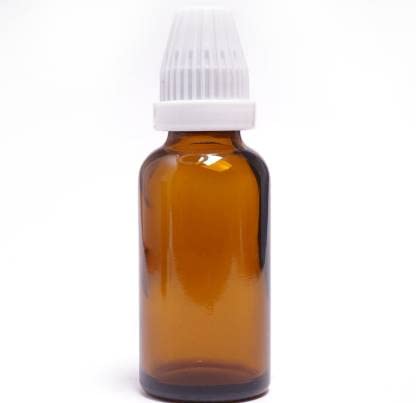 100ML Amber Glass Bottles with Inner Dropper & White Conical Cap - Pharma Grade (Pack of 6) - Essential Oil, CBD, Tincture Storage for Home & Lab Use