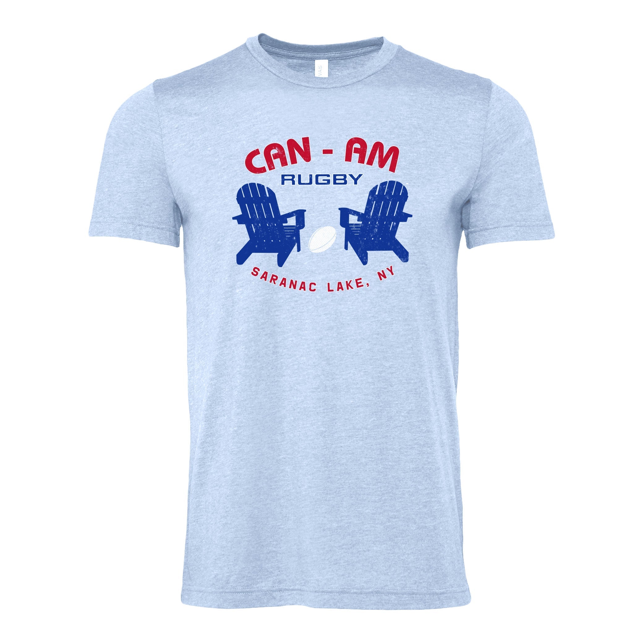 Can Am Adirondack Chairs T-Shirt - Comfortable Cotton Tee for Outdoor Enthusiasts - Perfect for Camping, Backyard Relaxation & Summer Adventures